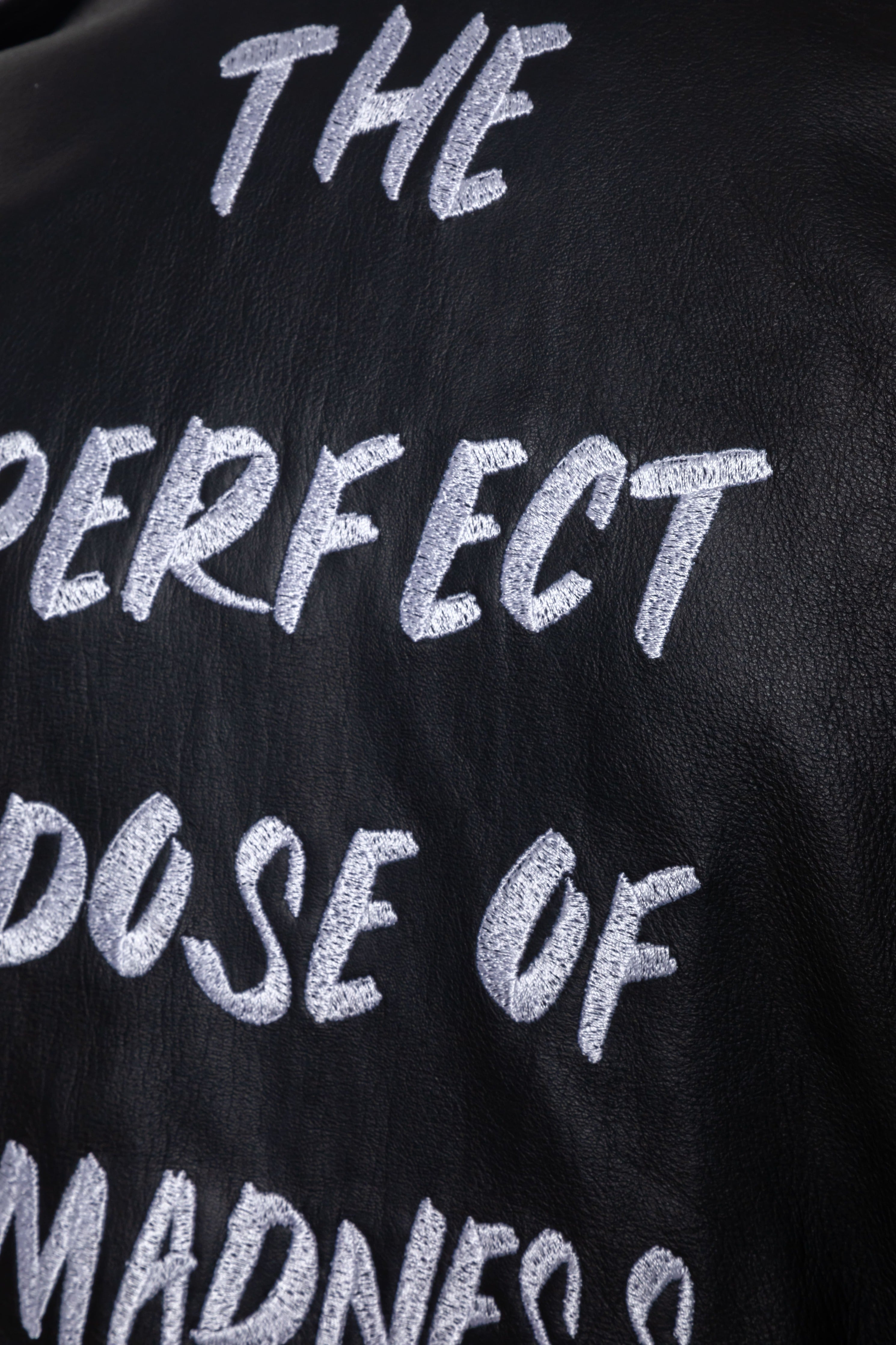 ROCK jacket - BLACK - the PERFECT dose OF madness - DIVINA CASTIDAD