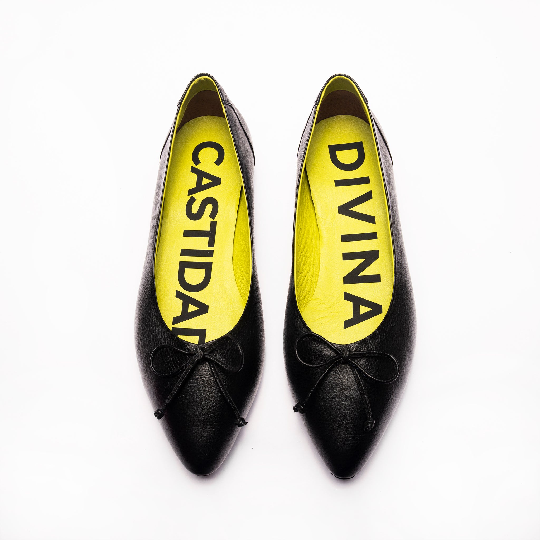 BUN ballerina - BLACK -c DIVINA CASTIDAD