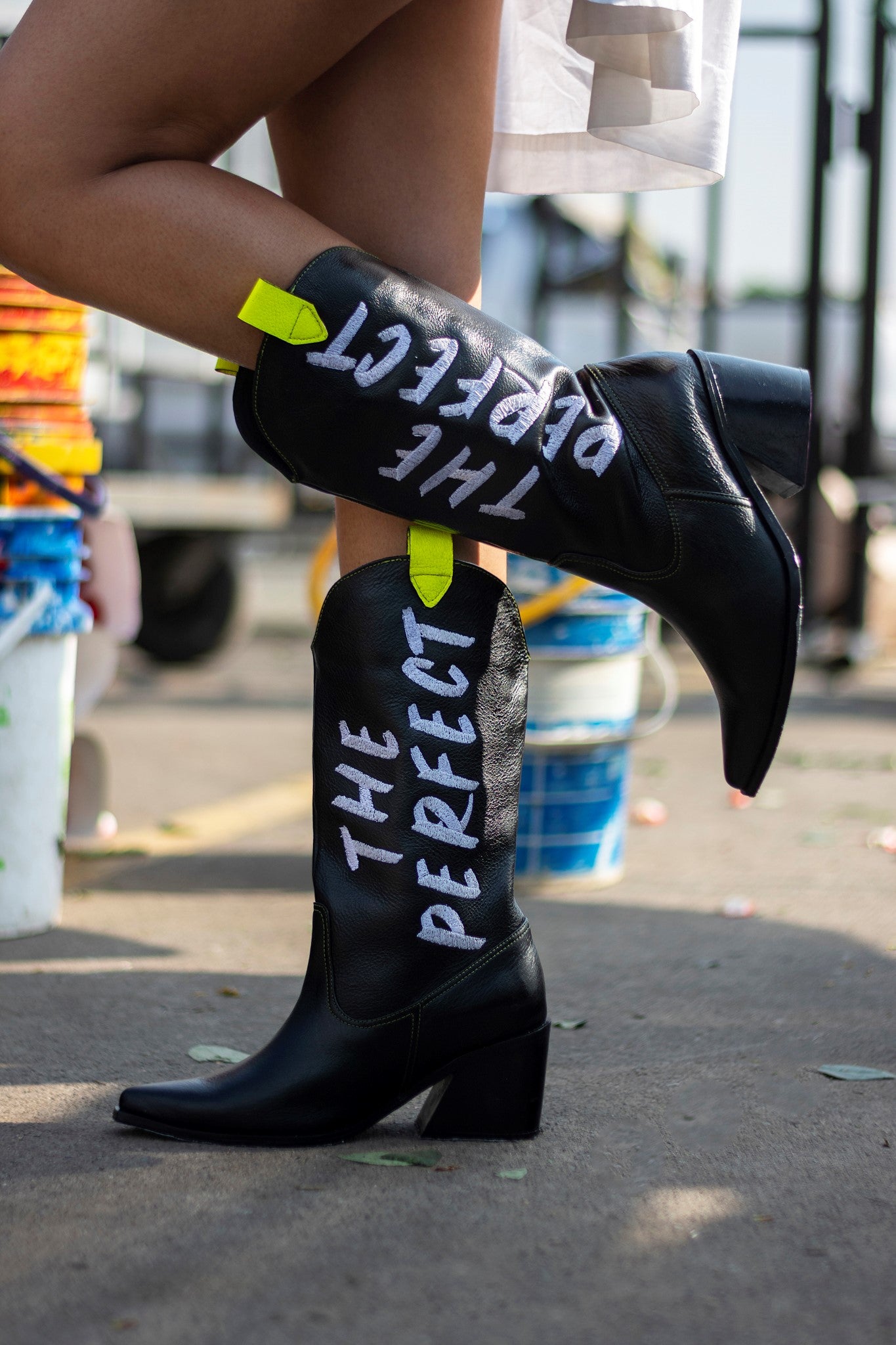 TEXIS boots - BLACK - divinacastidad