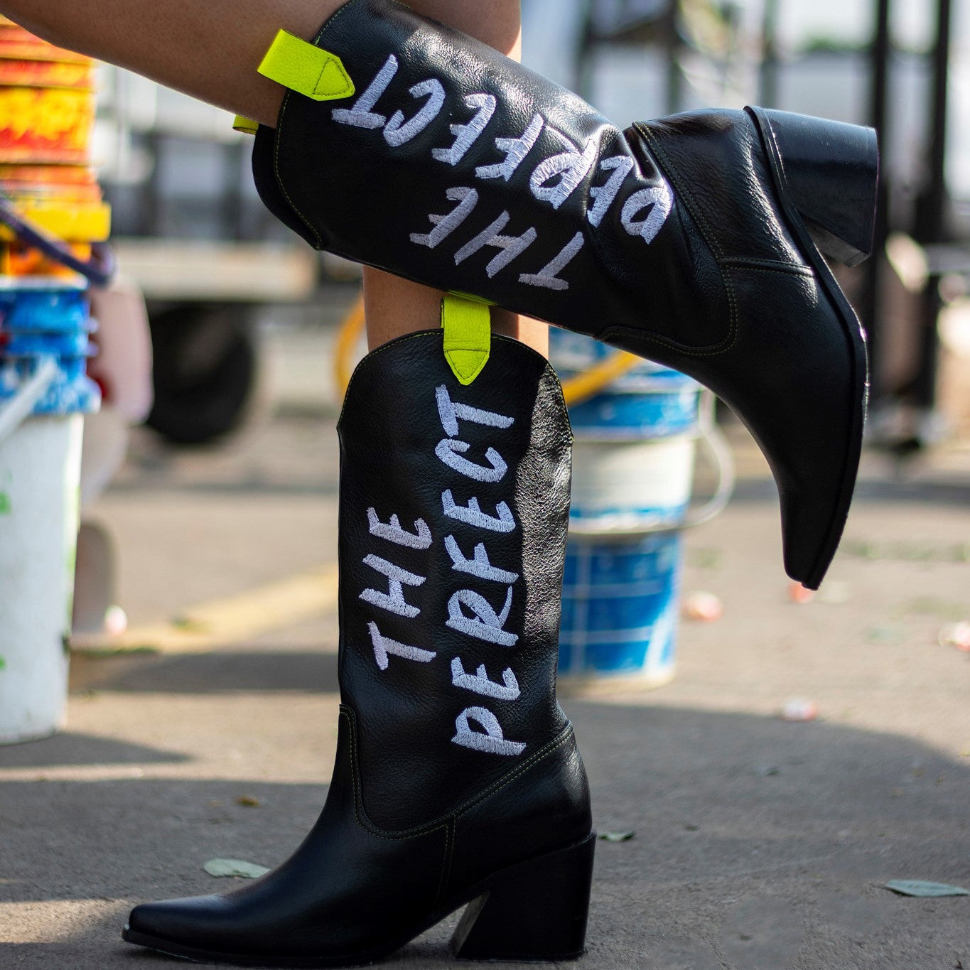 TEXIS boots - BLACK - divinacastidad