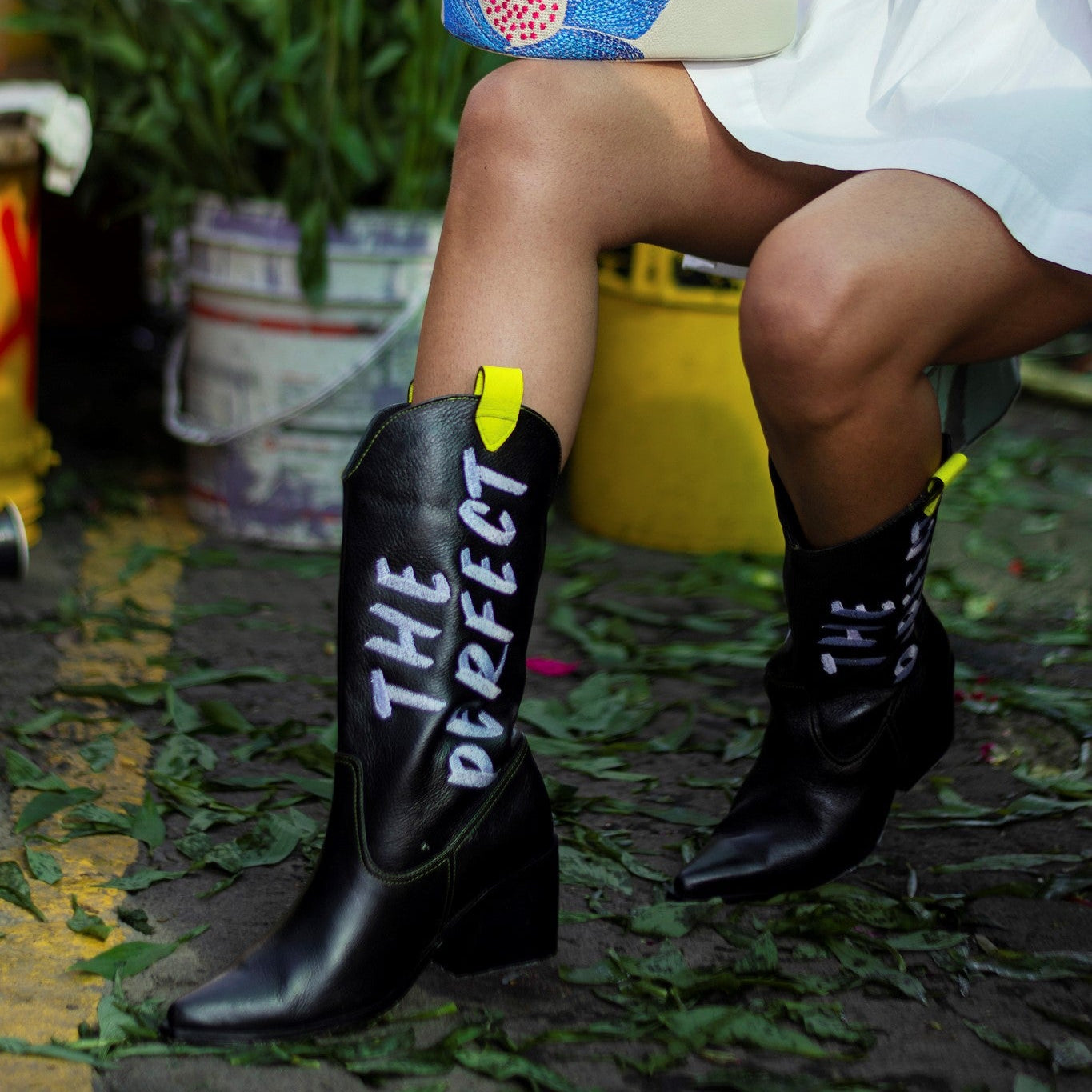 TEXIS boots - BLACK - divinacastidad