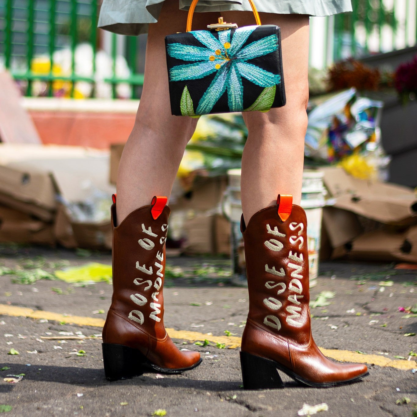 TEXIS boots - TABACO - divinacastidad