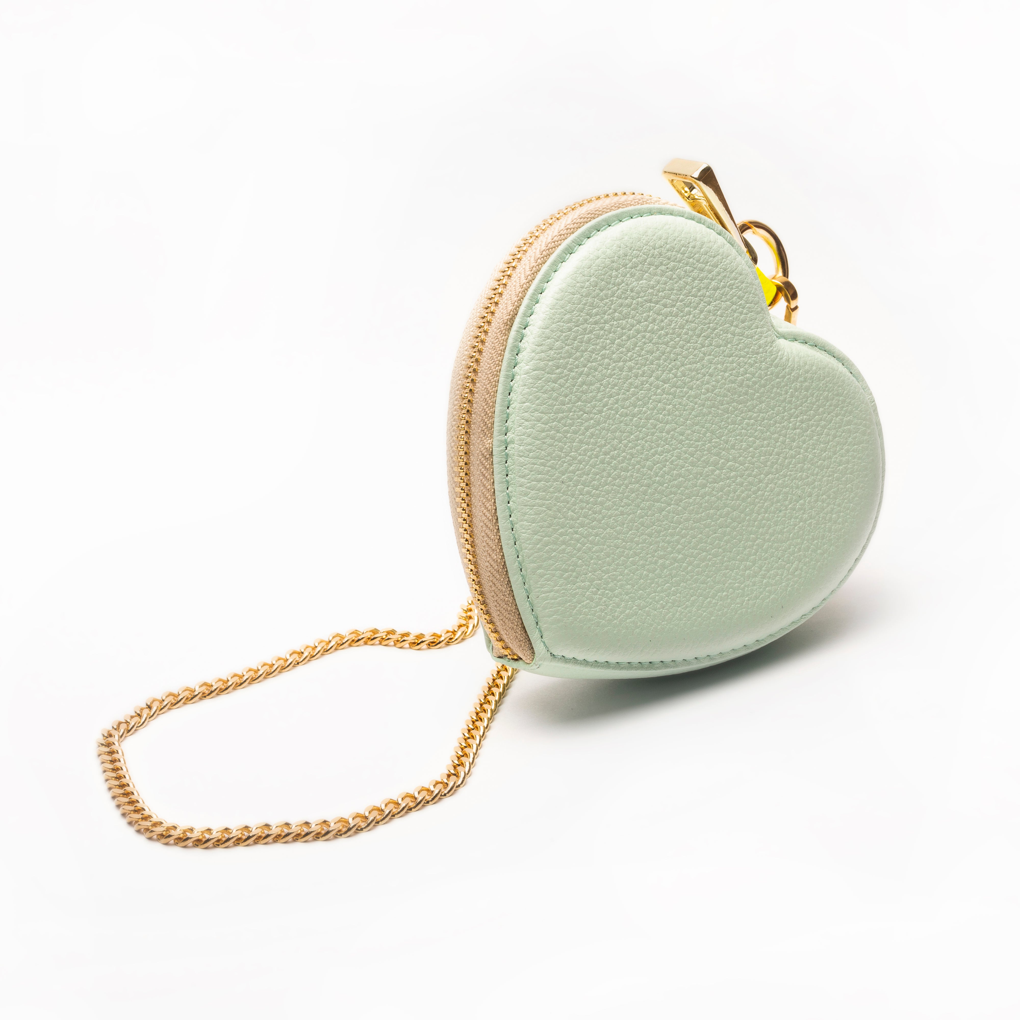 micro HEART - crossbody BAG - menta HIELO - DIVINA CASTIDAD