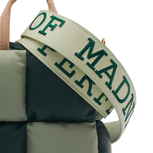 CANDELARIA bag MENTA + forest GREEN.