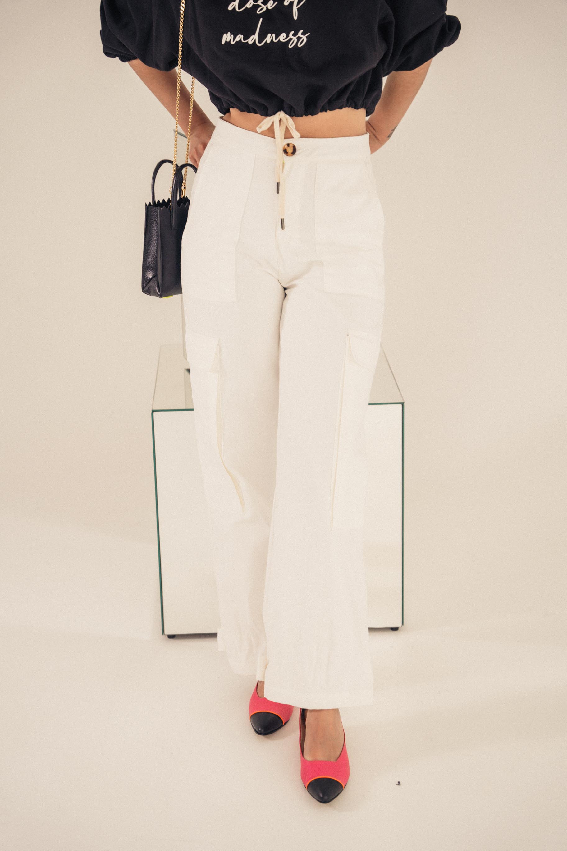 CARGO pant - CRUDO DIVINA CASTIDAD