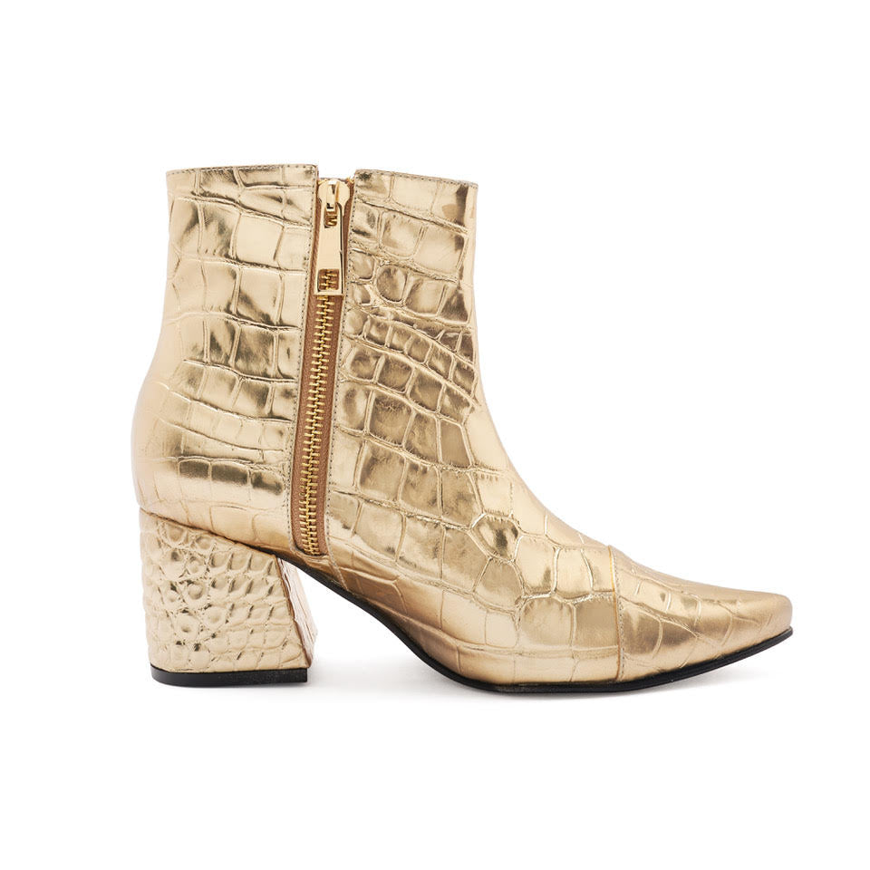 ANKLE boots GALAXY gold