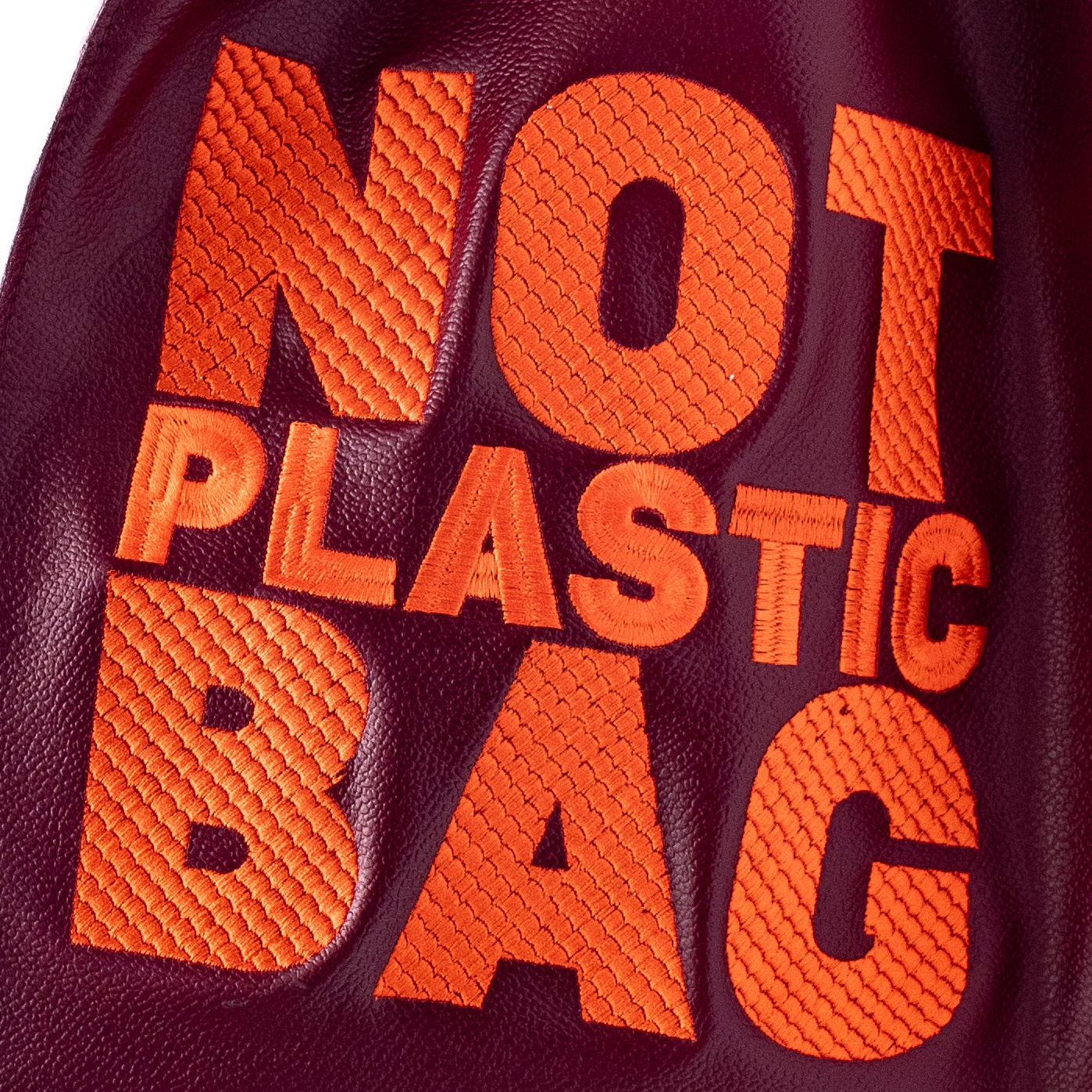 PLASTIC BAG midi - ciruela nocturna x Aperol