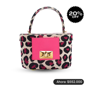 SECRETAIRE micro FUCSIA animal PRINT