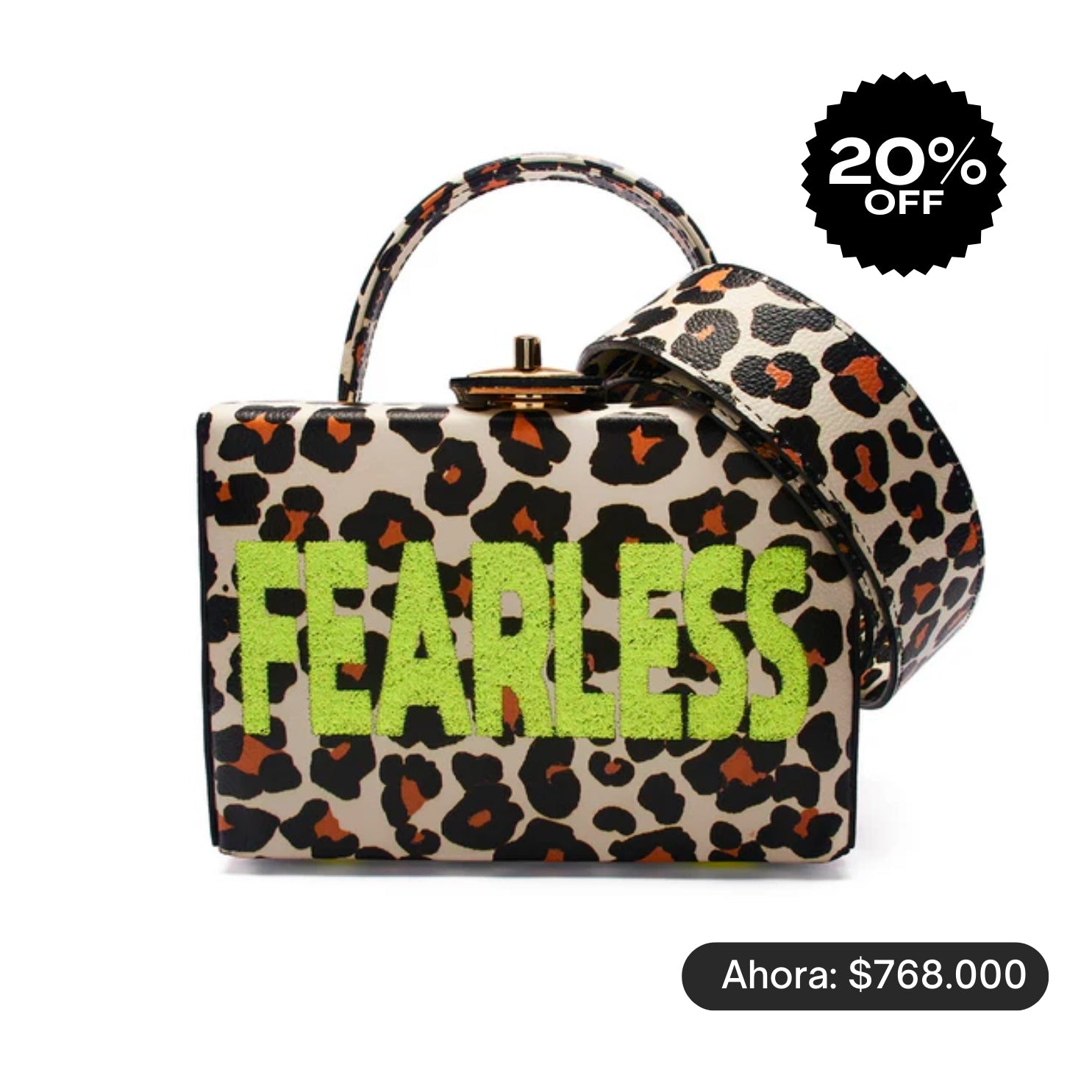 BOX bag FEARLESS classic ANIMAL print