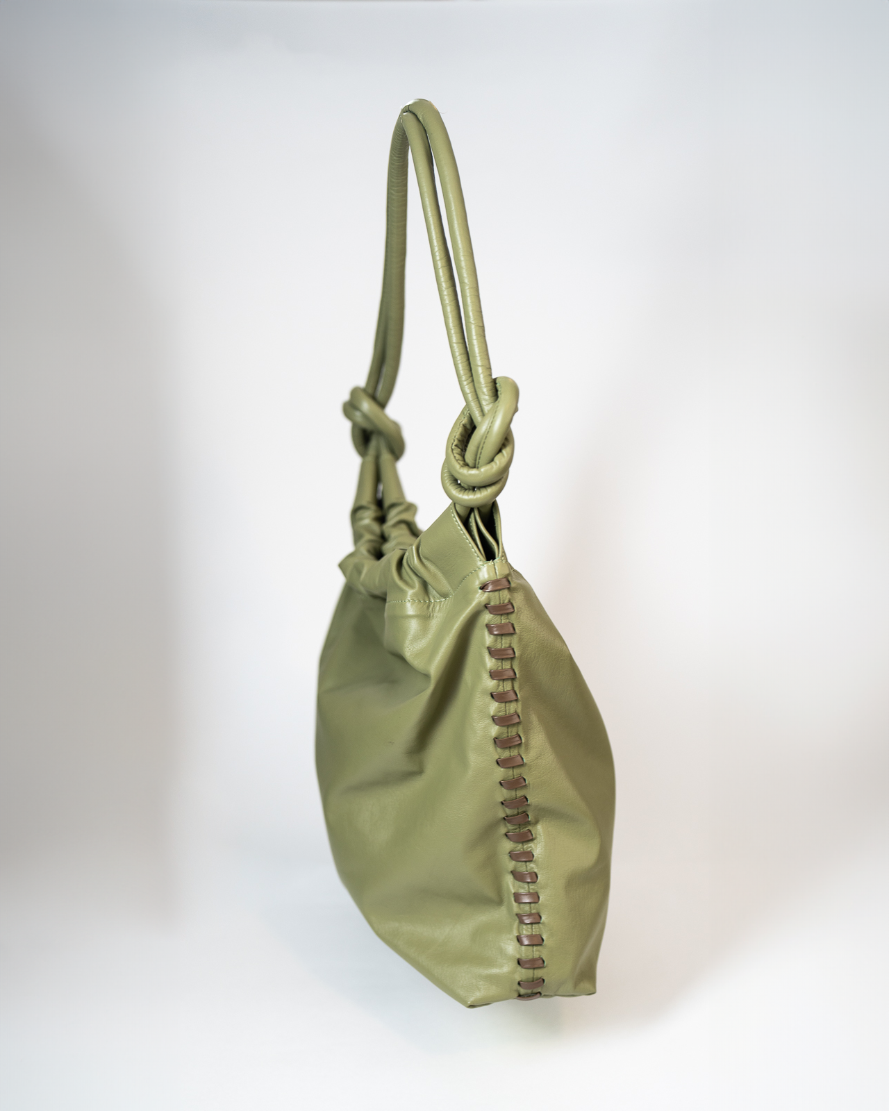 CHUNKIE hobo BAG green MATCHA