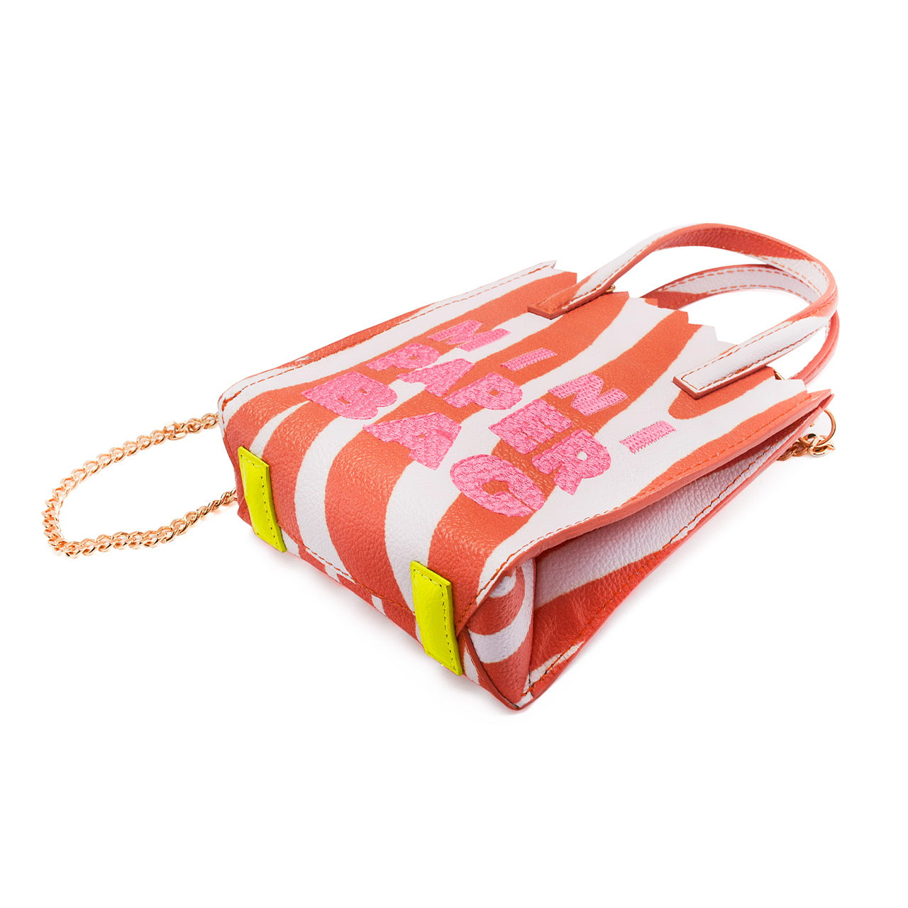 MINI paper BAG orange ZEBRA print