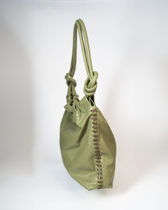 CHUNKIE hobo BAG green MATCHA