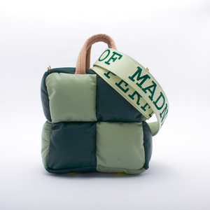 CANDELARIA bag MENTA + forest GREEN.