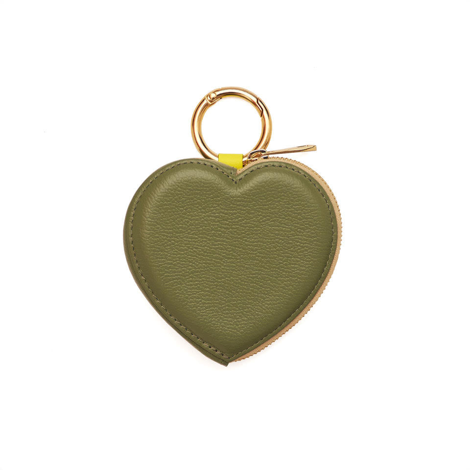 HEART charm ( coinholder ) SALVIA