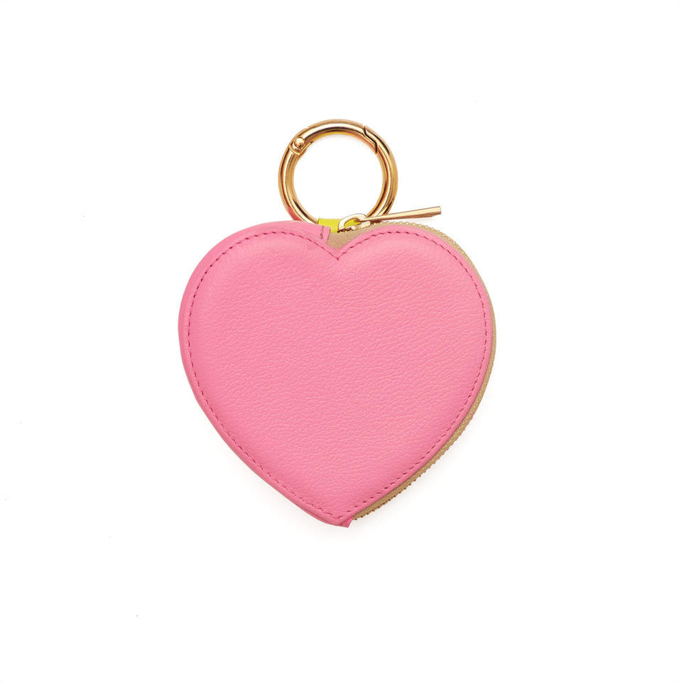 HEART charm ( coinholder ) ROSADO chicle