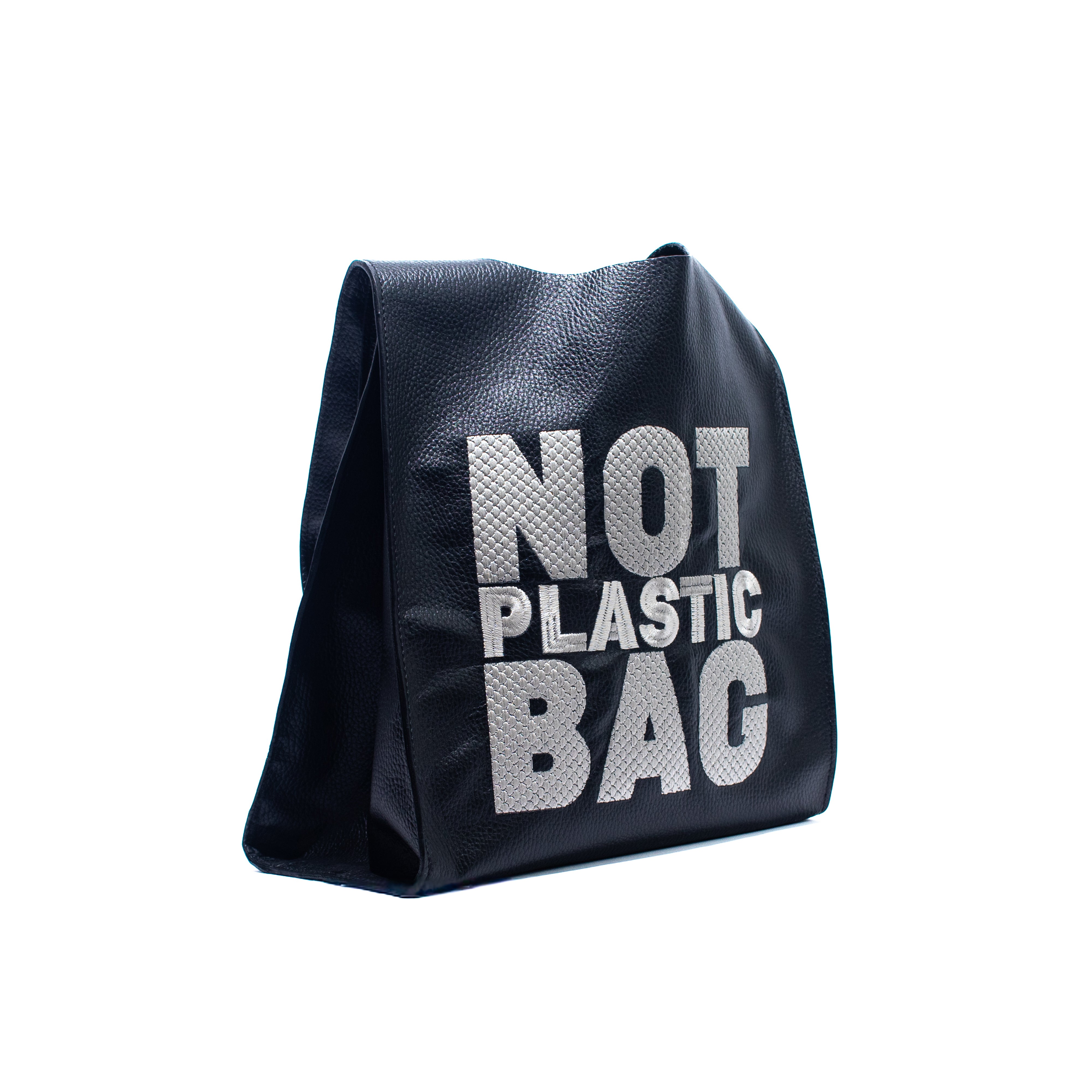PLASTIC BAG -  BLACK