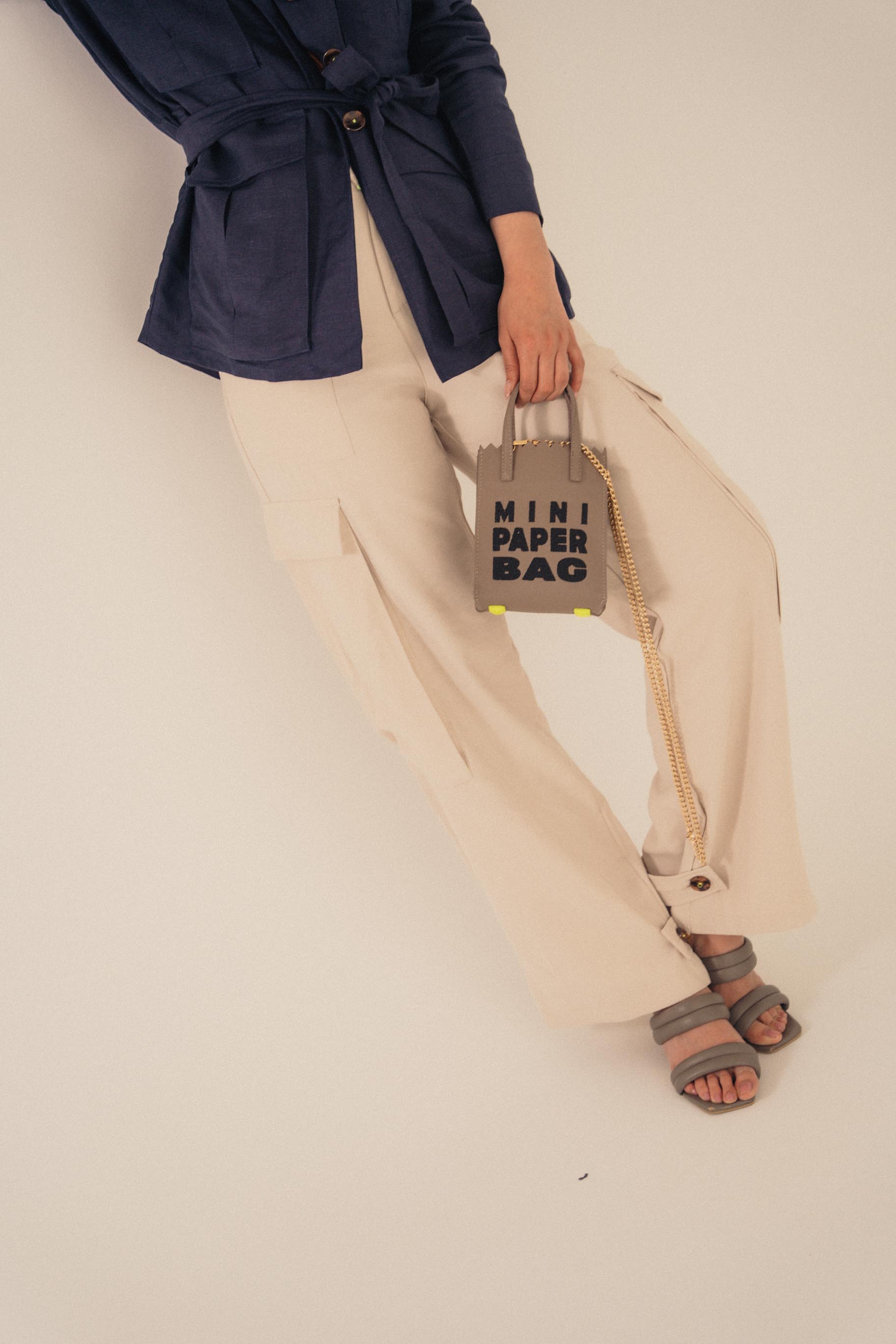 PANTALÓN high WAIST - arena DIVINA CASTIDAD