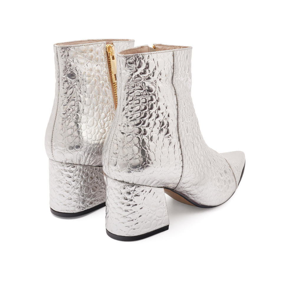 ANKLE boots GALAXY silver