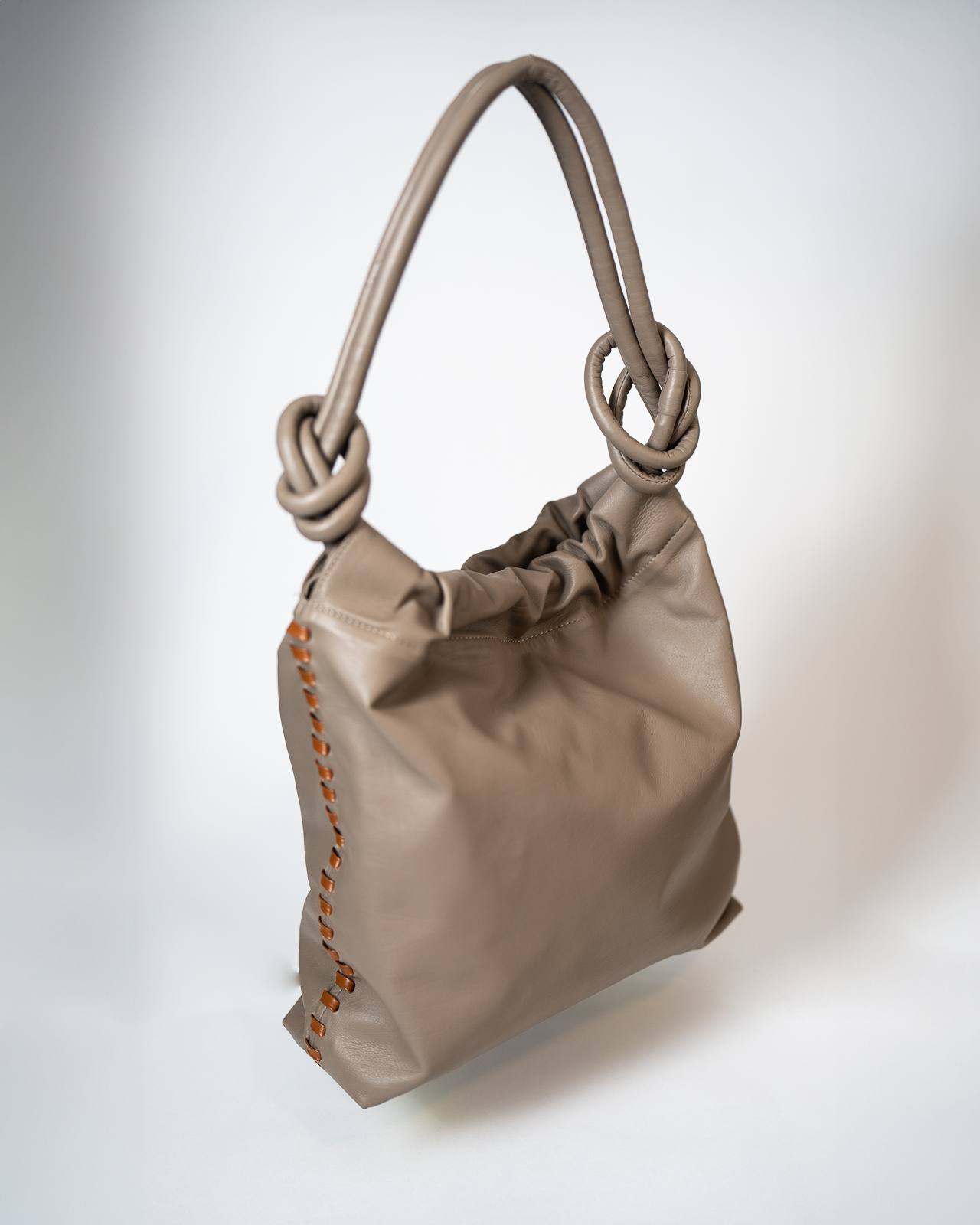 Chunkie Hobo Bag Taupe