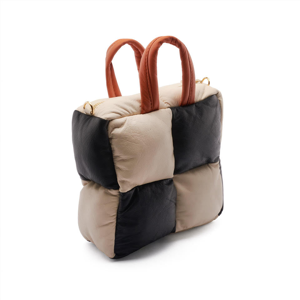 CANDELARIA bag NEGRO x beige