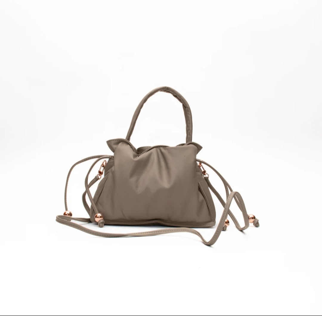 Puffy Mochilita Bombón -  Taupe