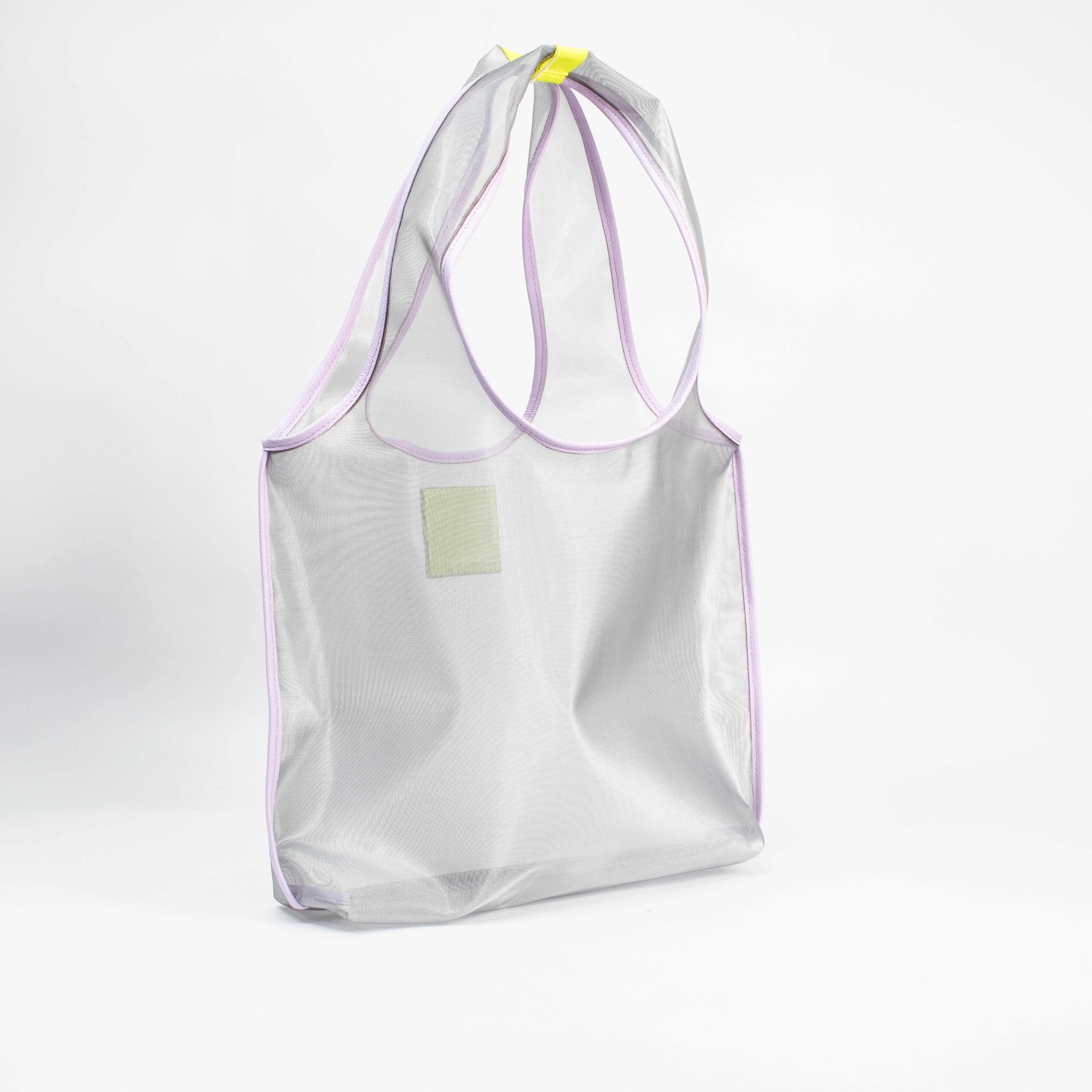 Tote Bag Mesh - Plata x Malva