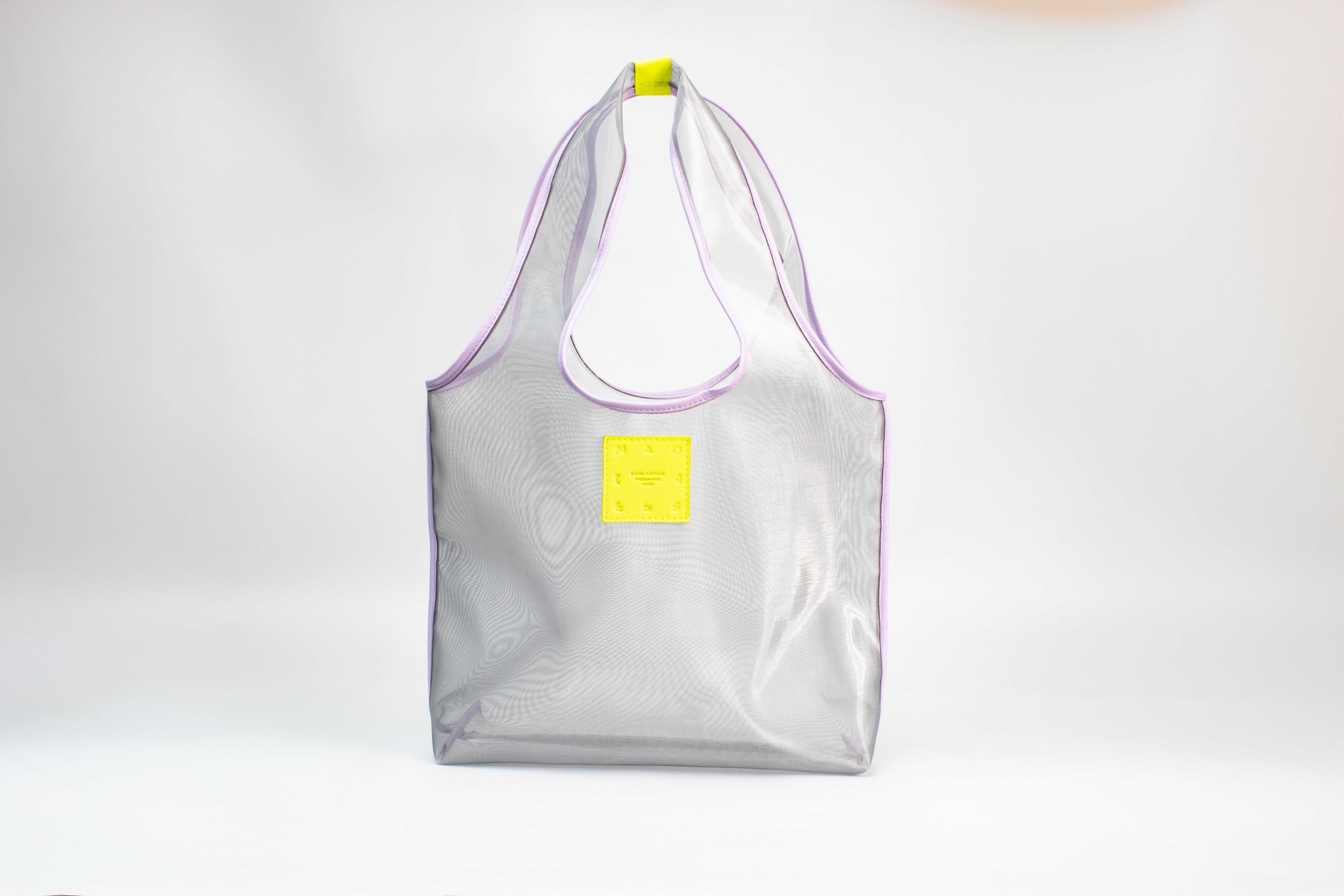 Tote Bag Mesh - Plata x Malva