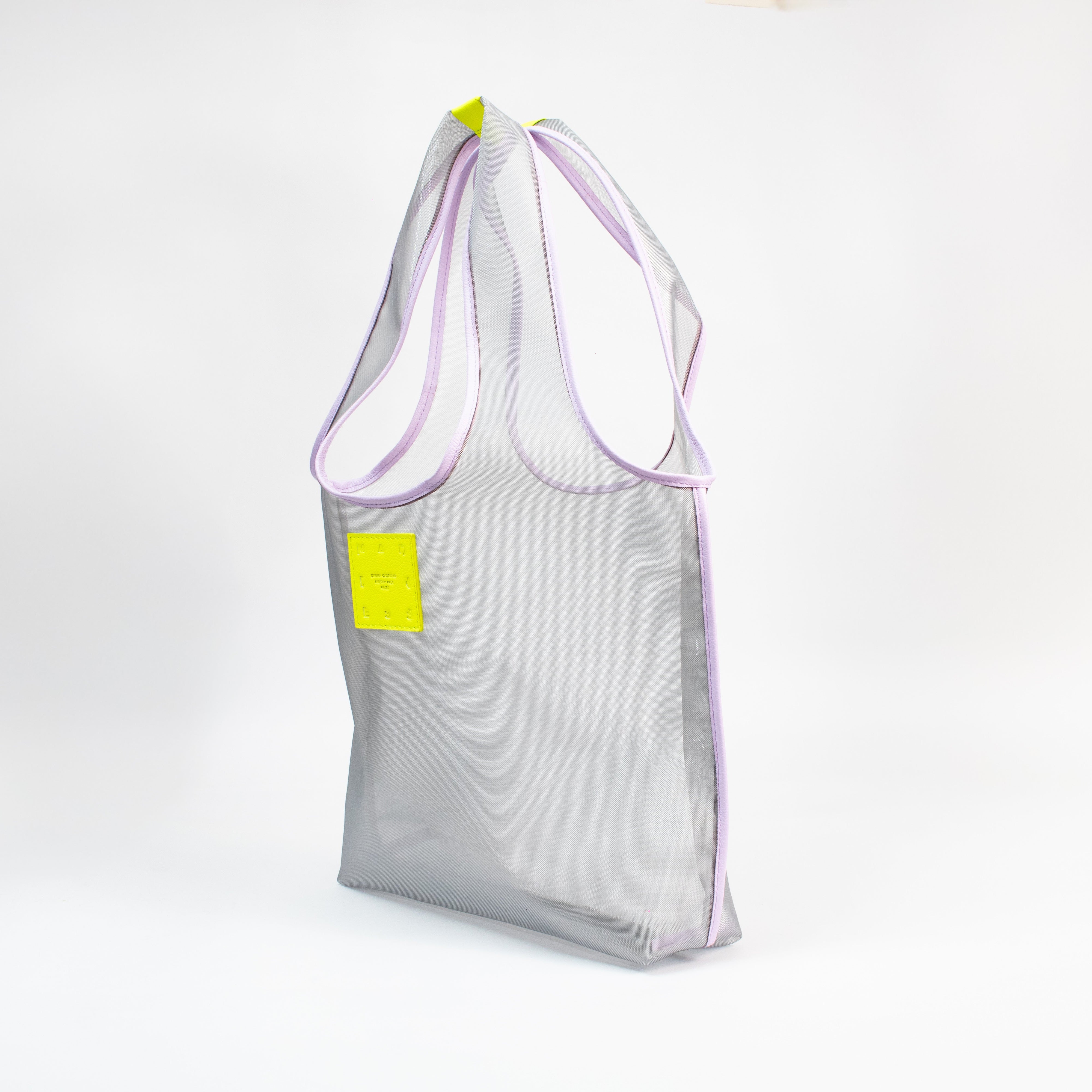 Tote Bag Mesh - Plata x Malva