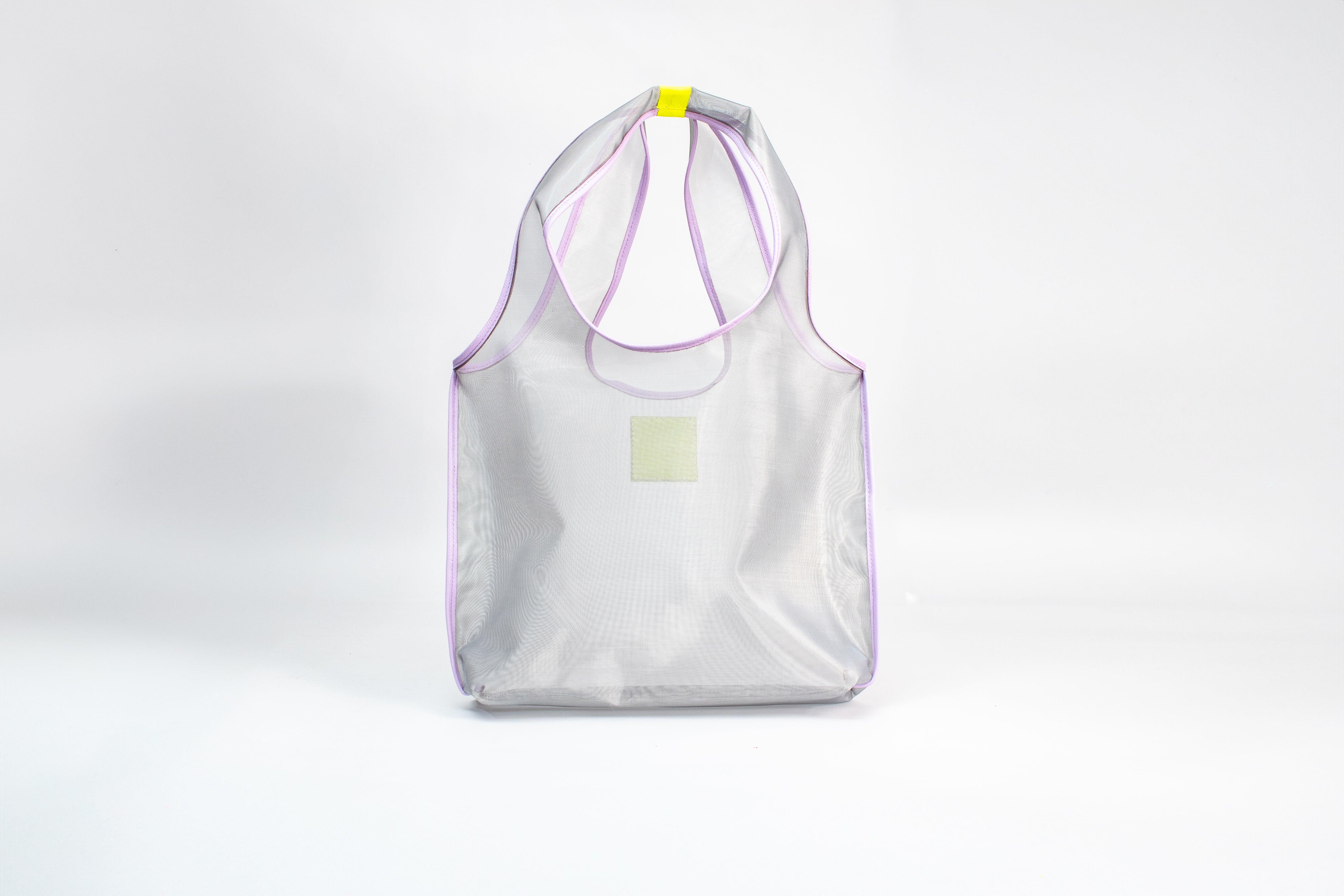 Tote Bag Mesh - Plata x Malva