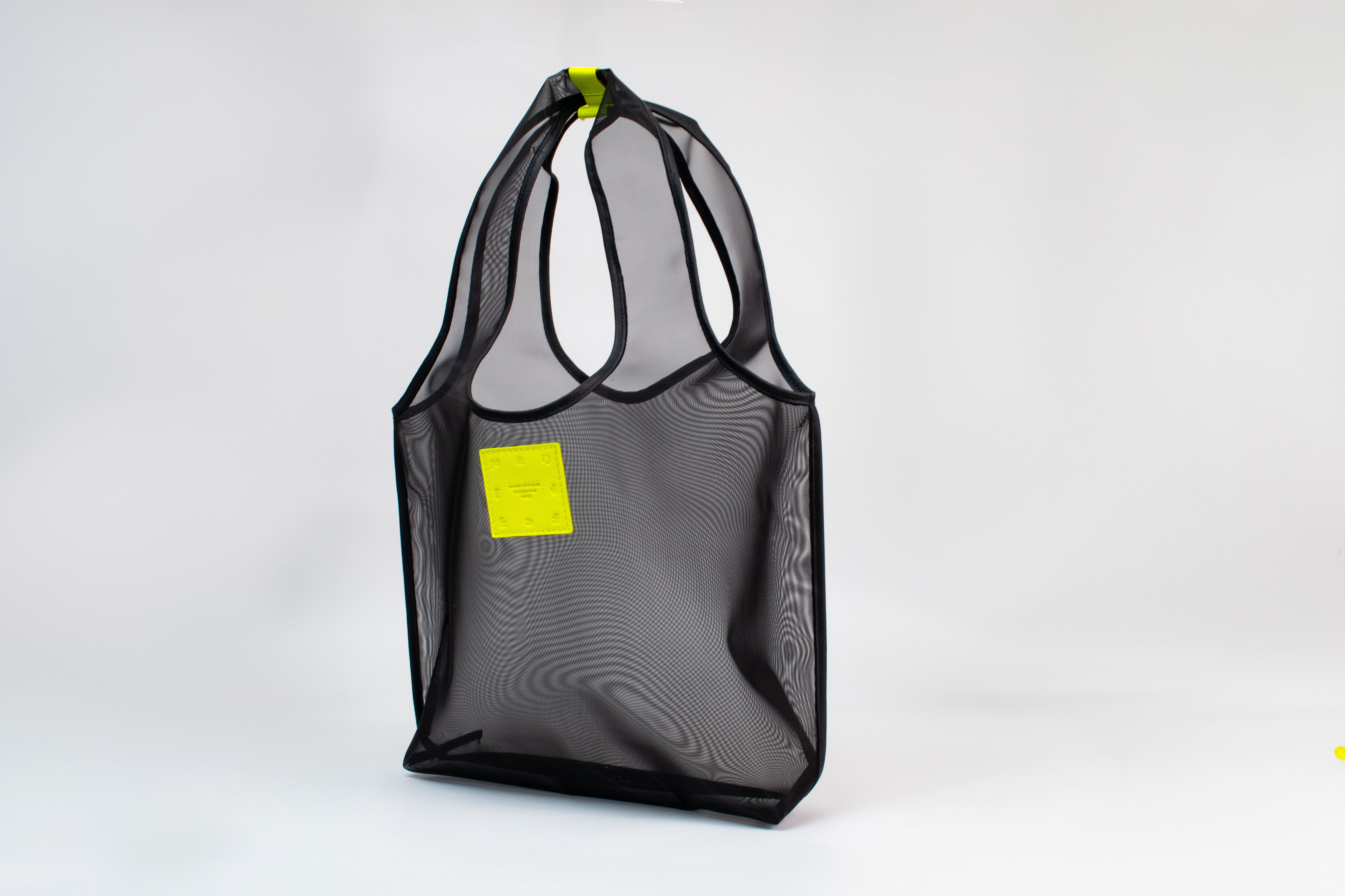 Tote Bag Mesh - Negro x negro
