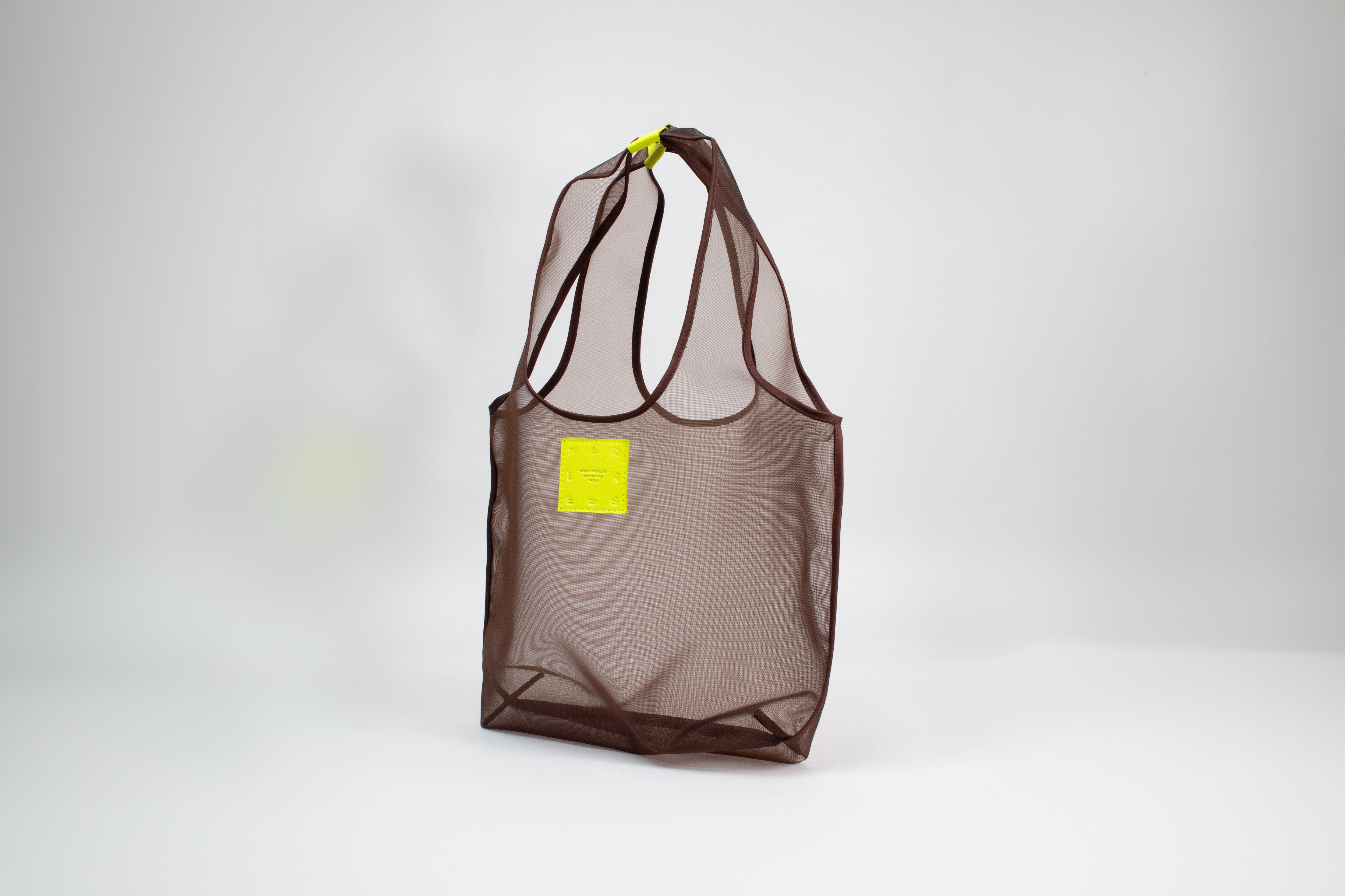 Tote Bag Mesh - Marrón x Chocolate