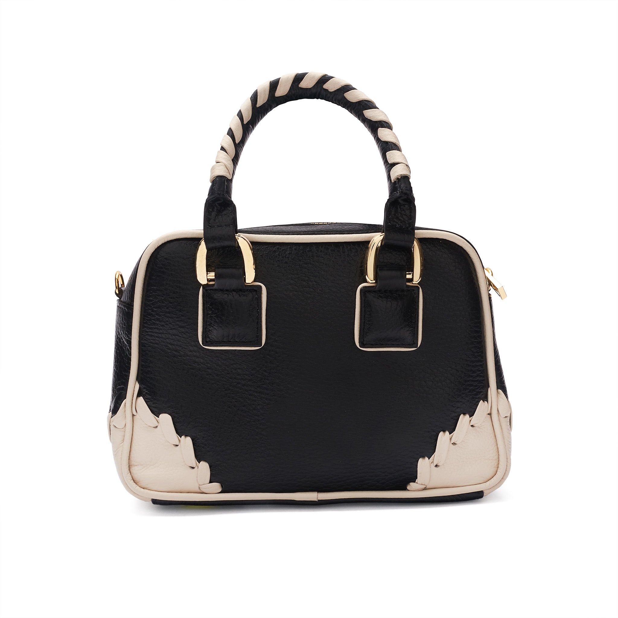 Dr Bag Micro   - Black x Beige