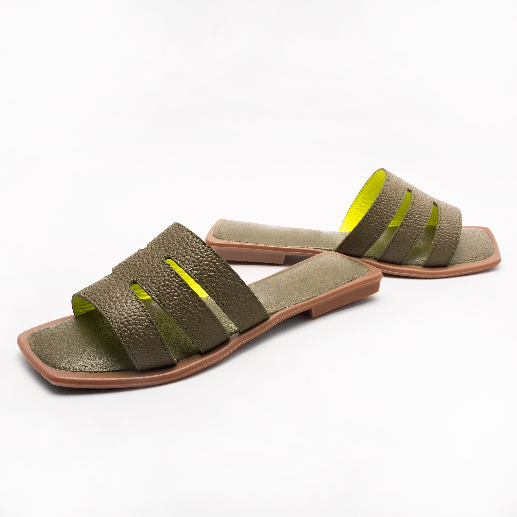 CANGREJERA sandals PALA - verde OLIVO -