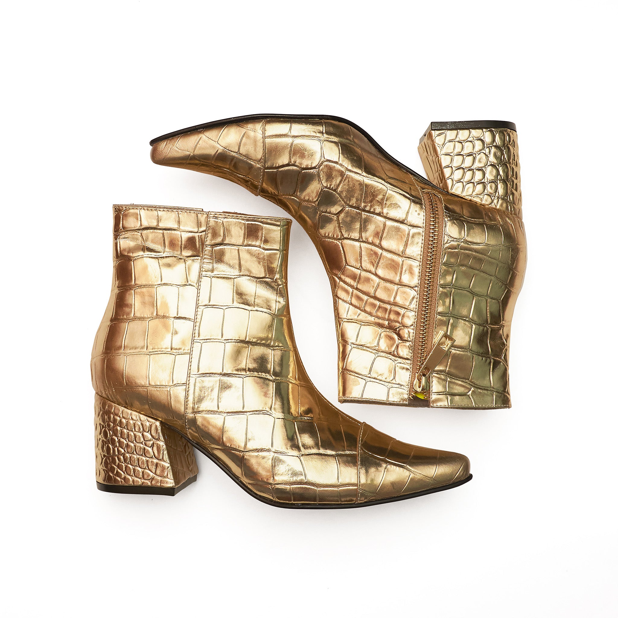 ANKLE boots GALAXY gold