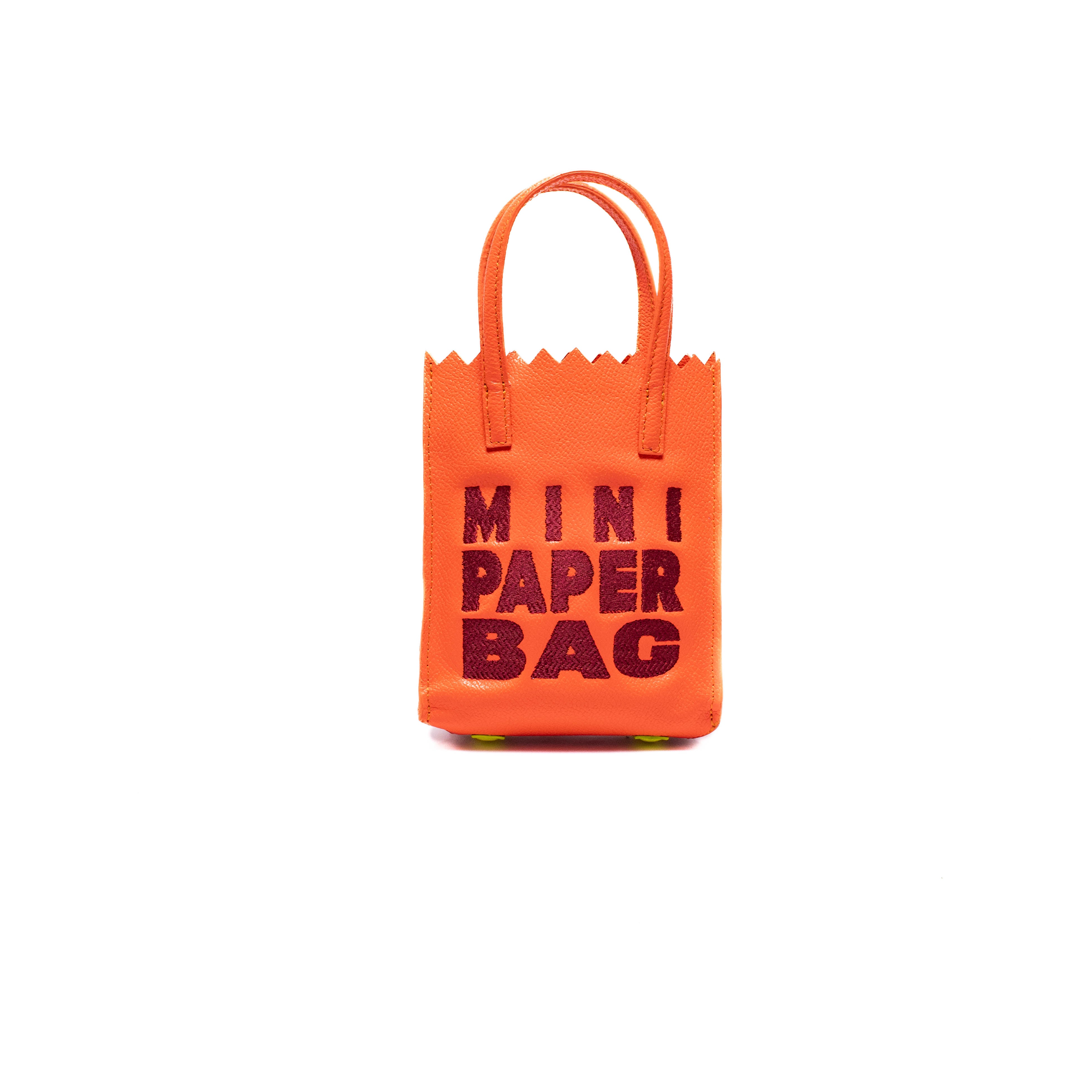 Mini Paper Bag - Cerulean Blue