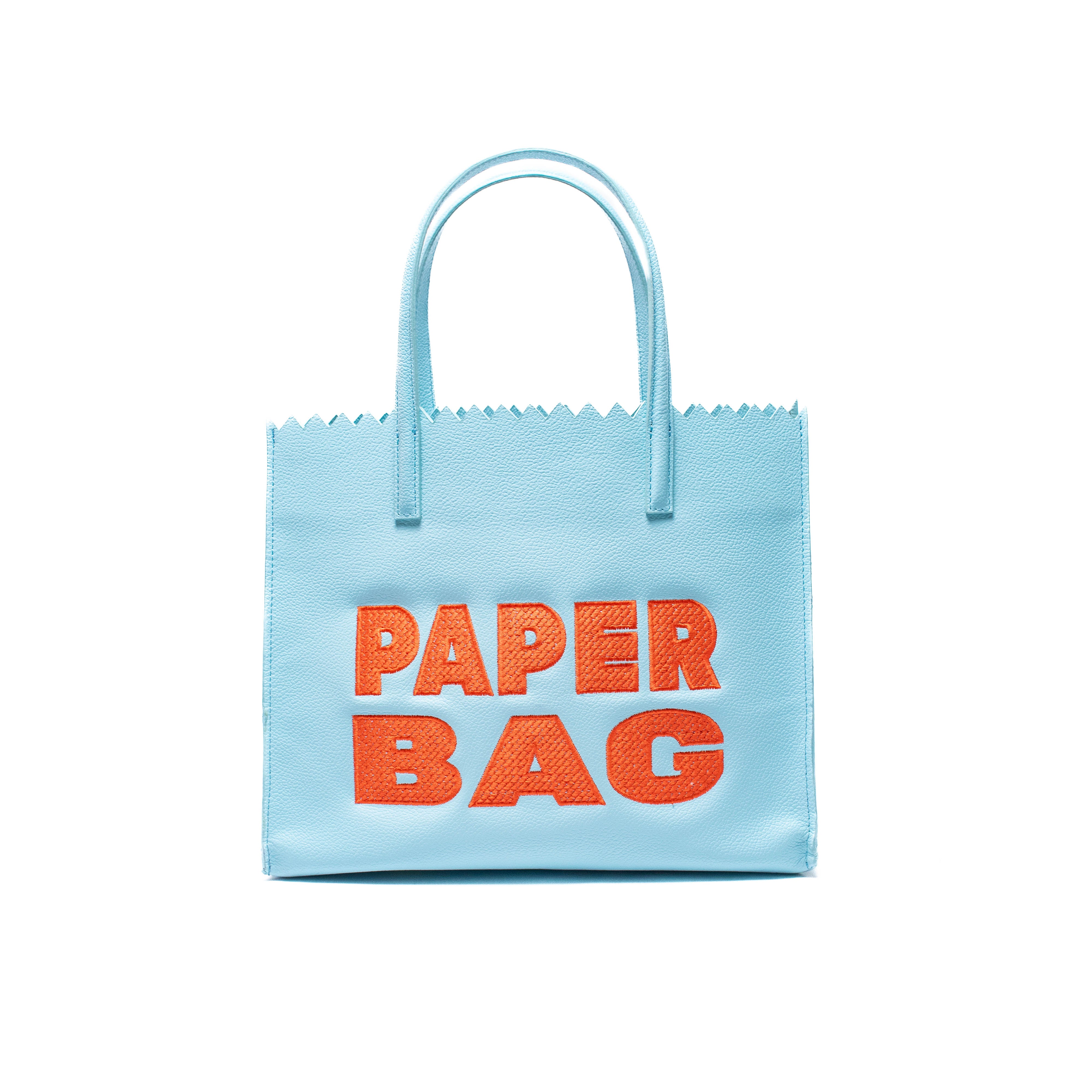 PAPER BAG SHORT celeste fresco x aperol