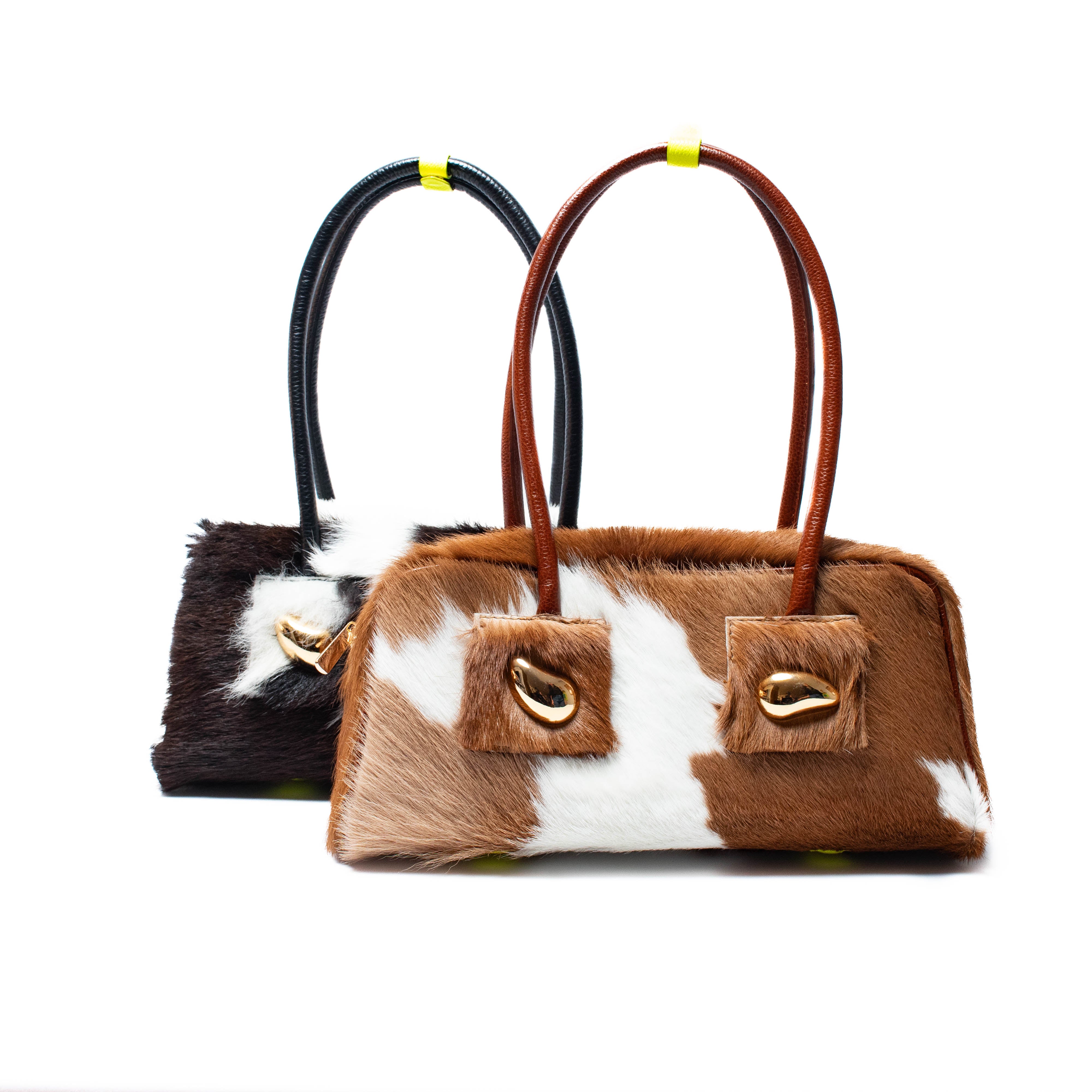 BAGUETTE BAG PELO - Cow Hair Café