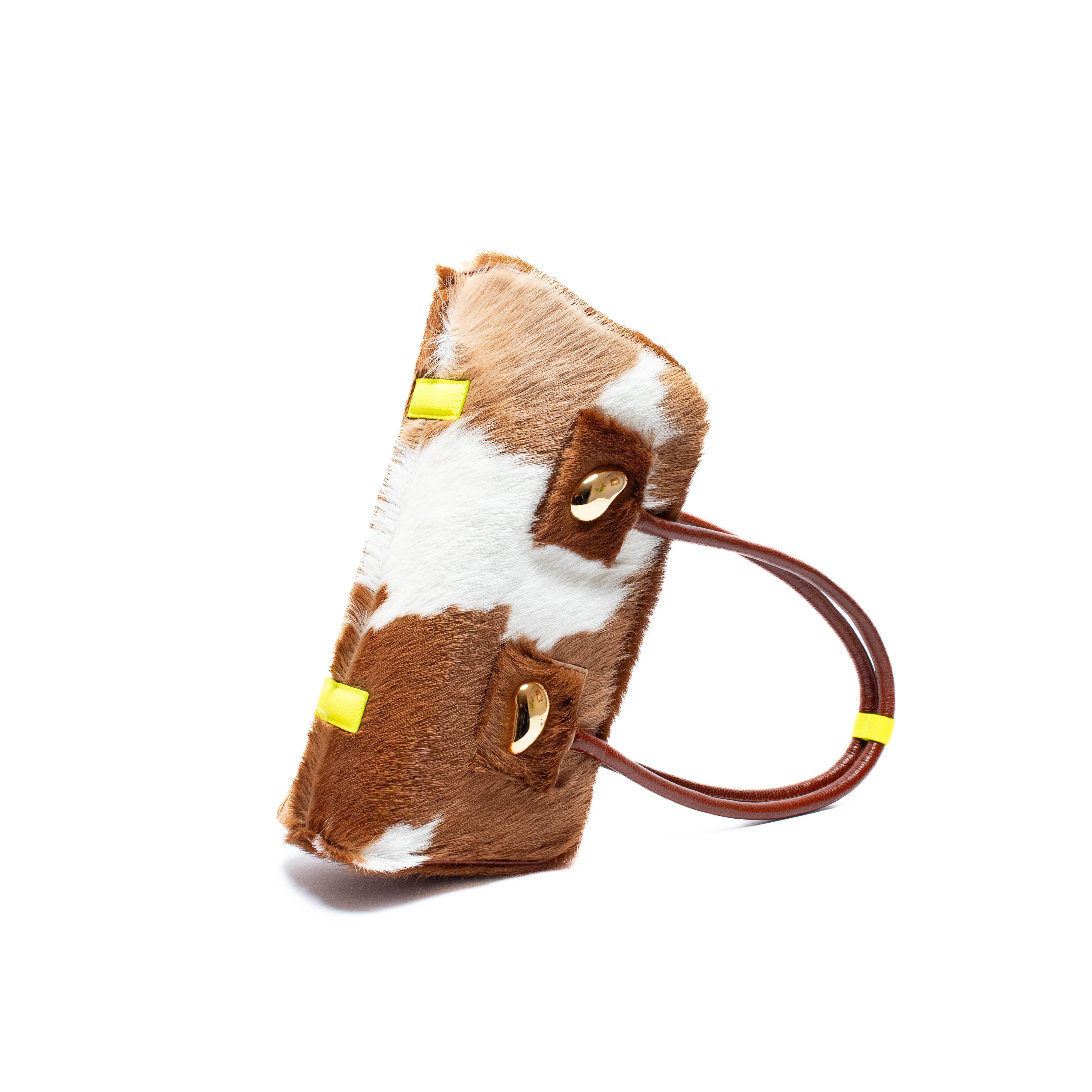 BAGUETTE BAG PELO - Cow Hair Café
