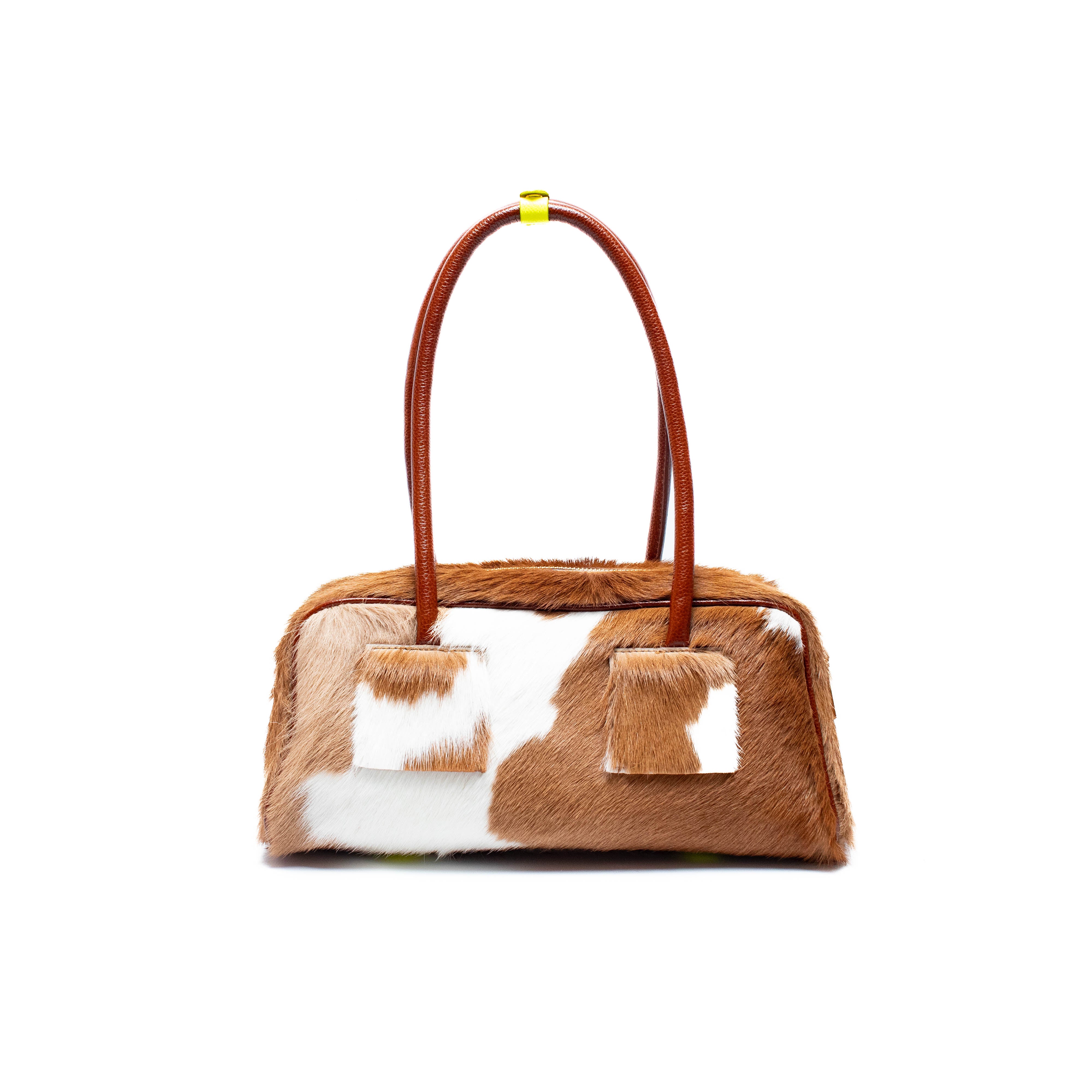 BAGUETTE BAG PELO - Cow Hair Café