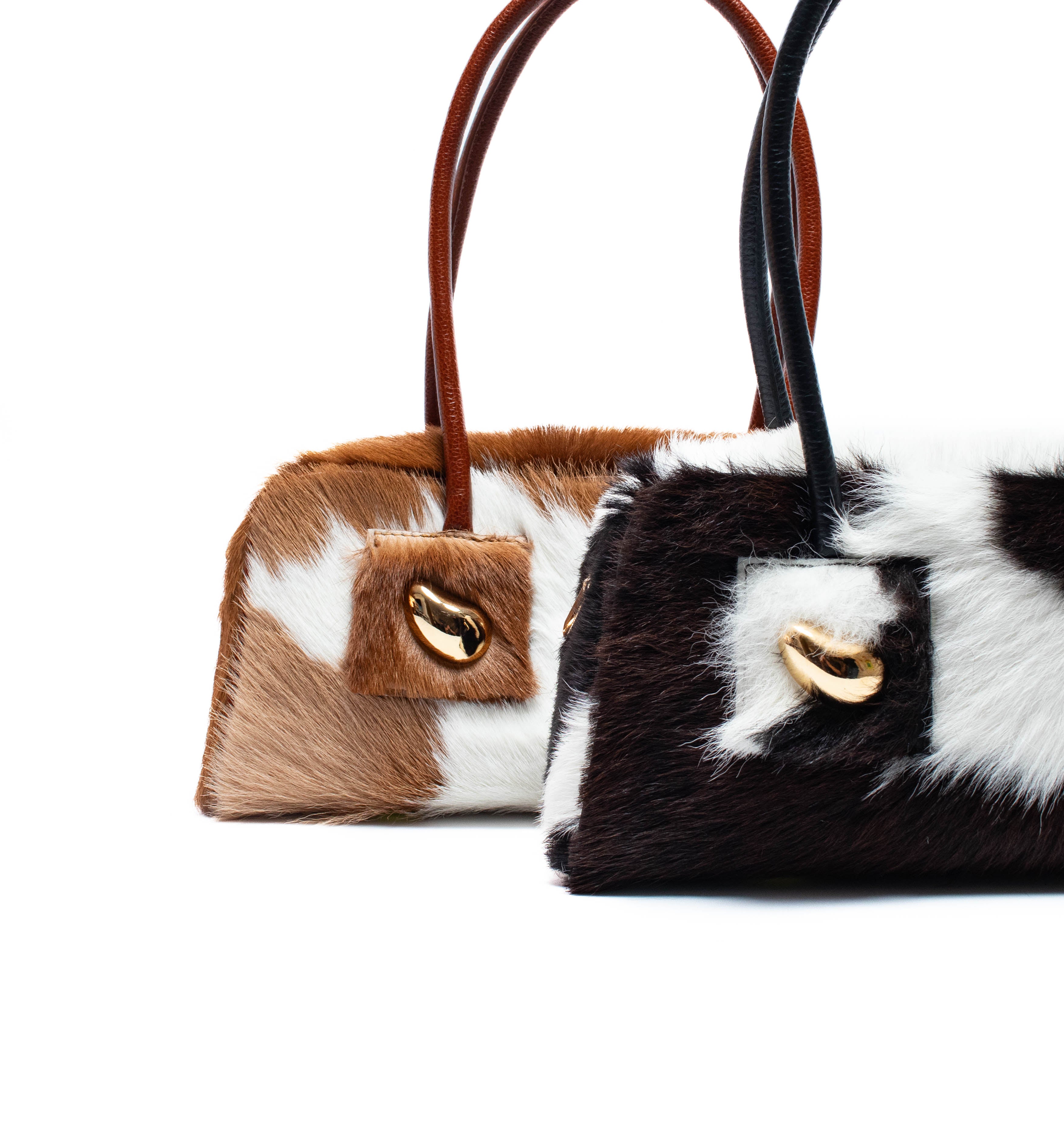 BAGUETTE BAG PELO - Cow Hair Café
