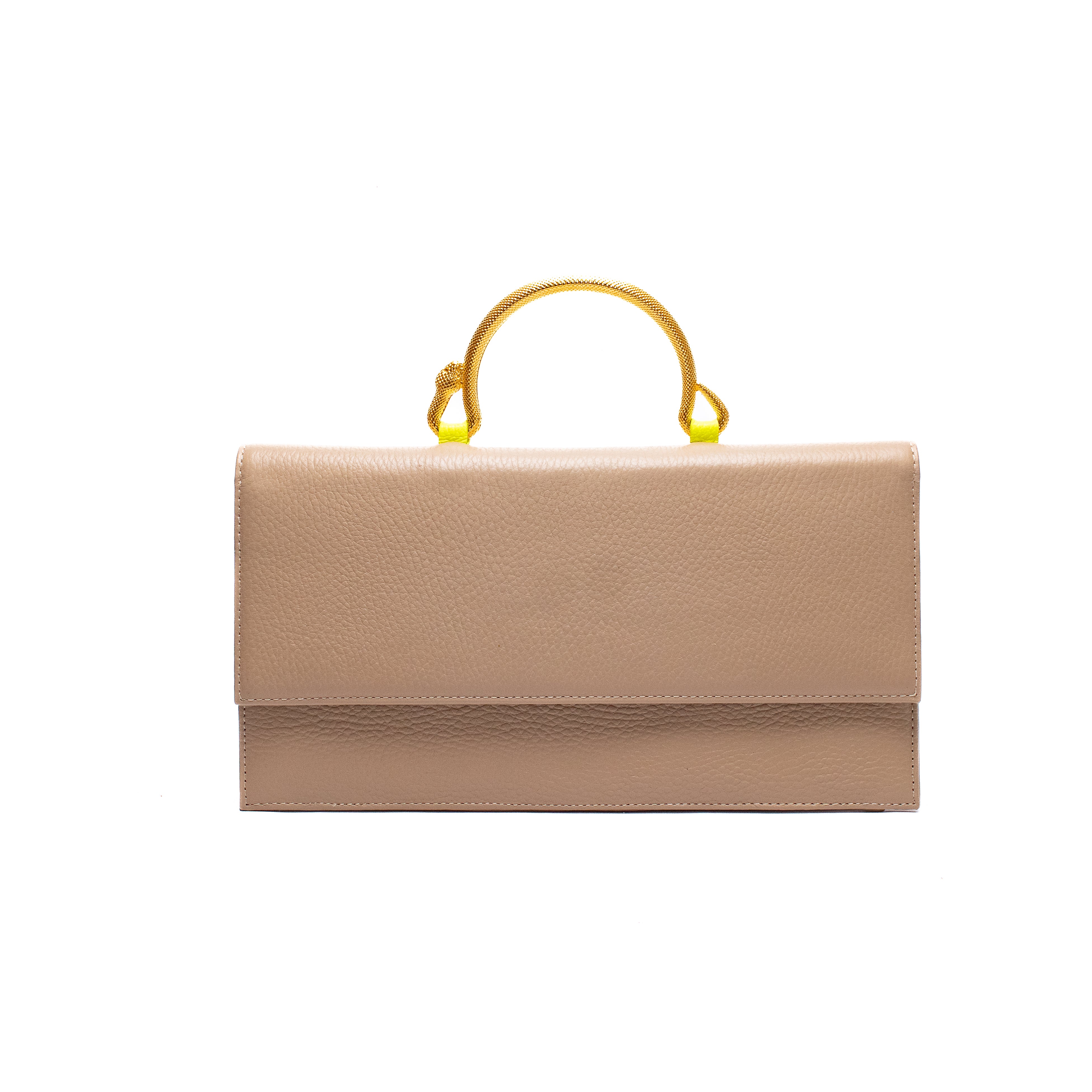SERPIENTE CLUTCH  - Cocoa