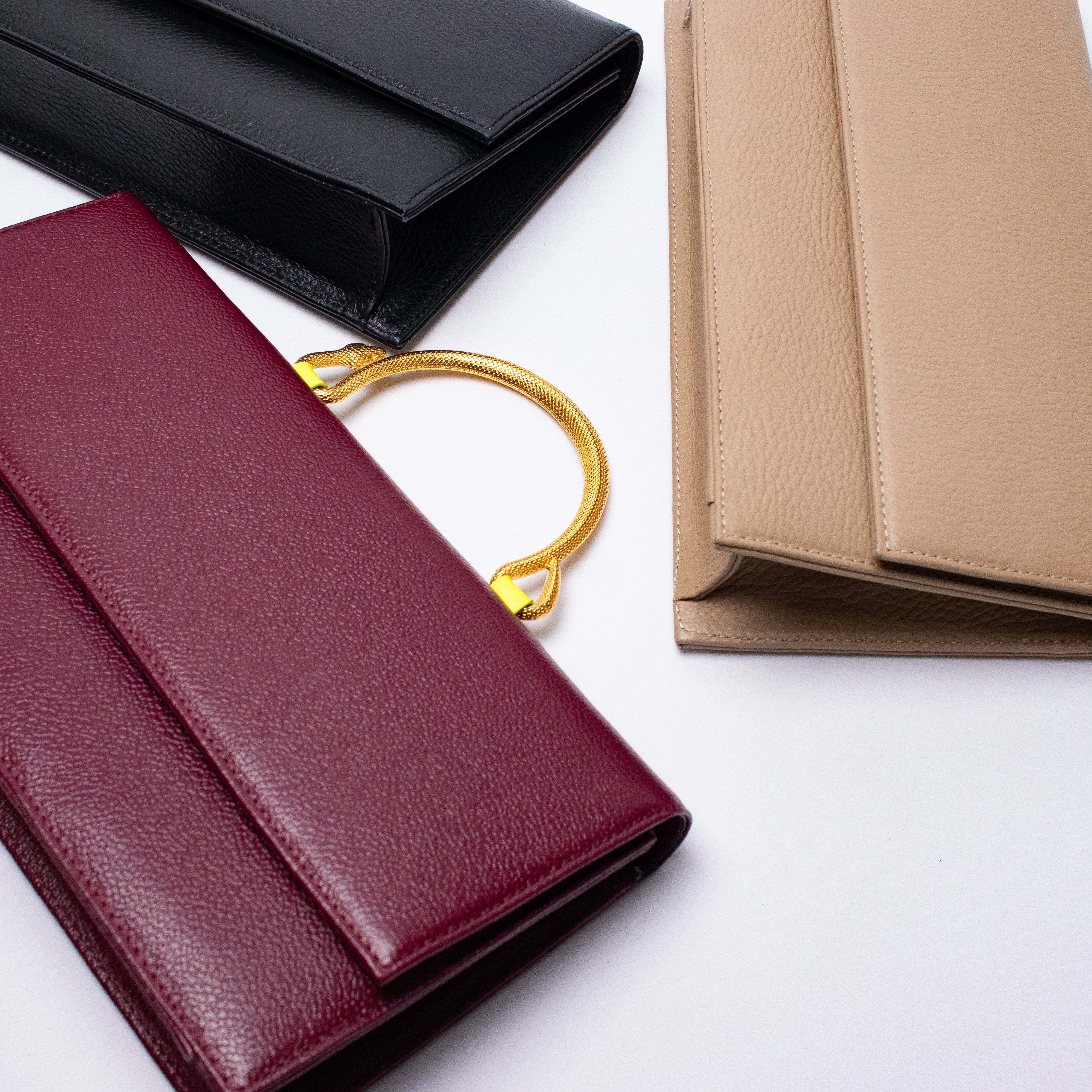SERPIENTE CLUTCH  - Cocoa