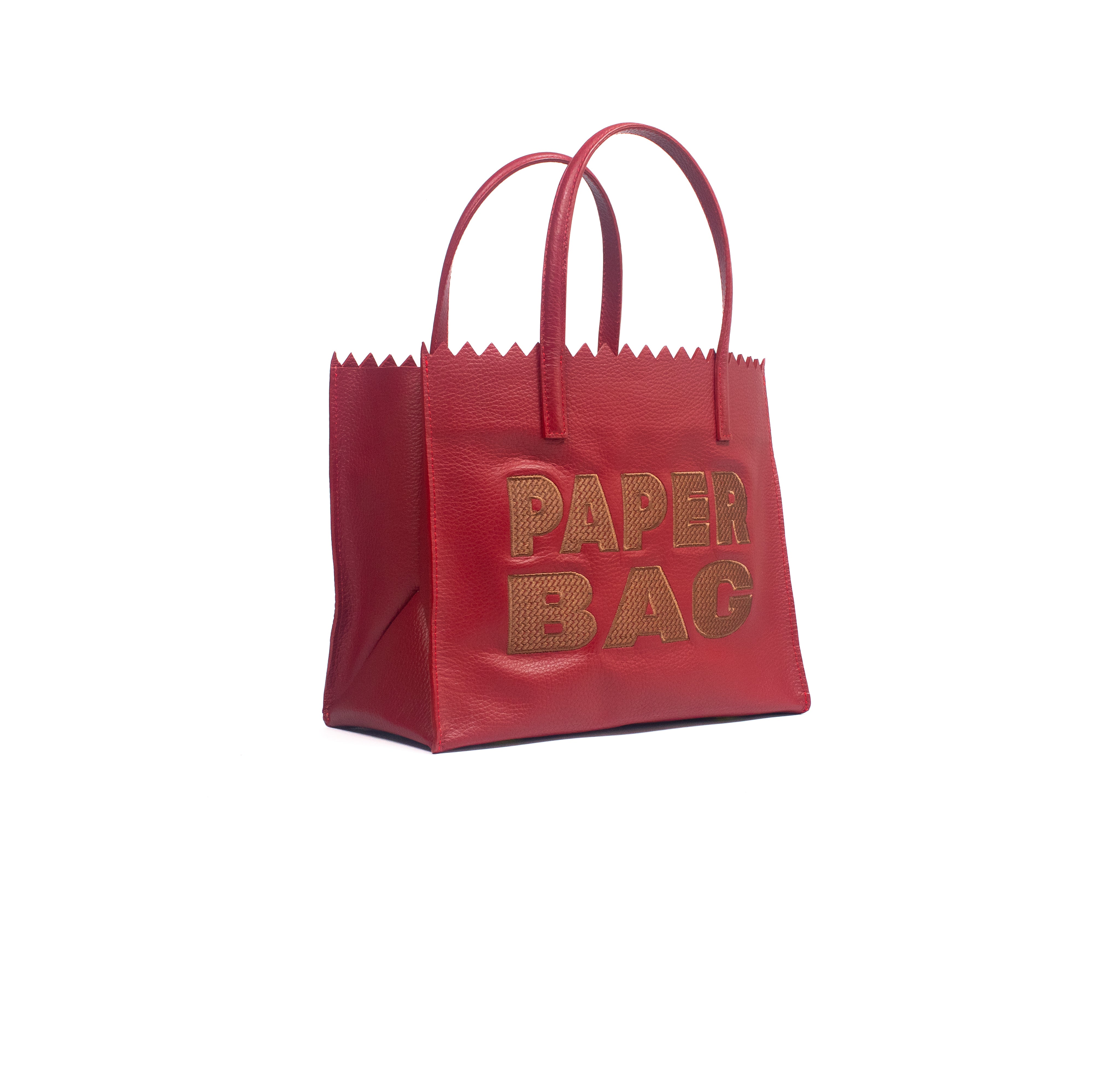 Paper Bag SHORT -  Burdeos x Chocolate
