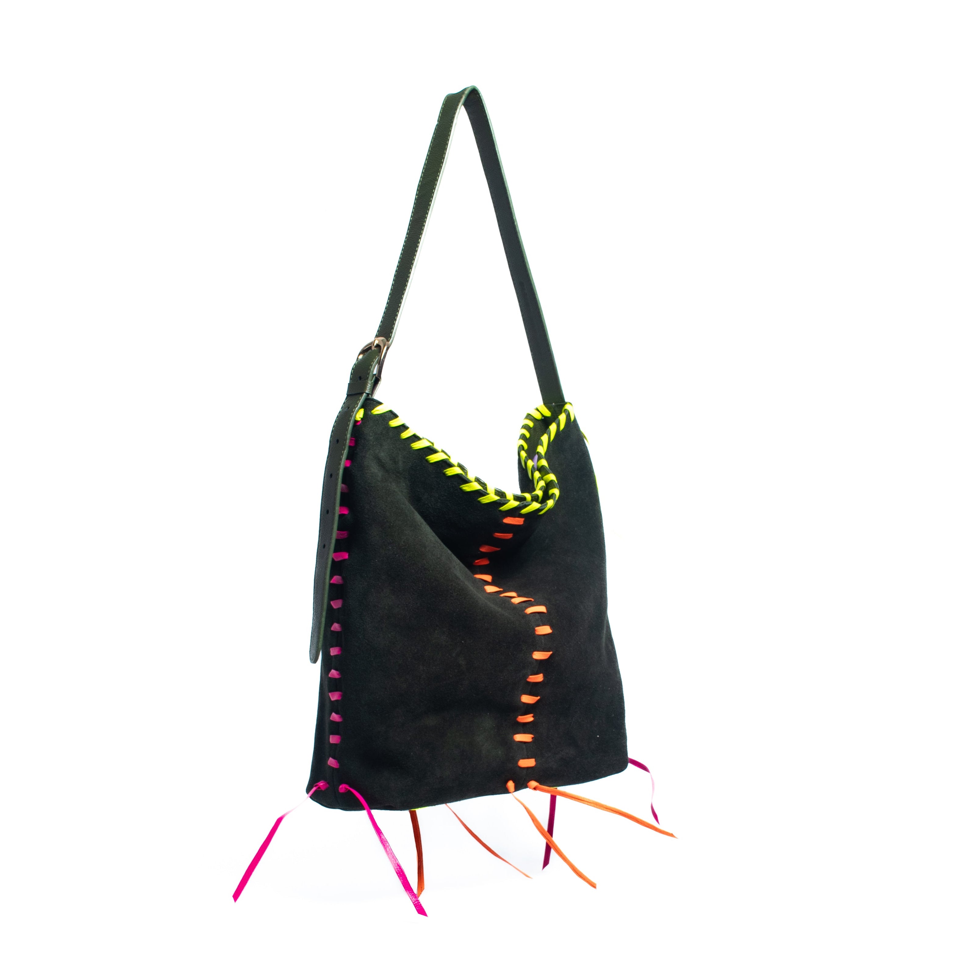 PIÑATA bag verde botella
