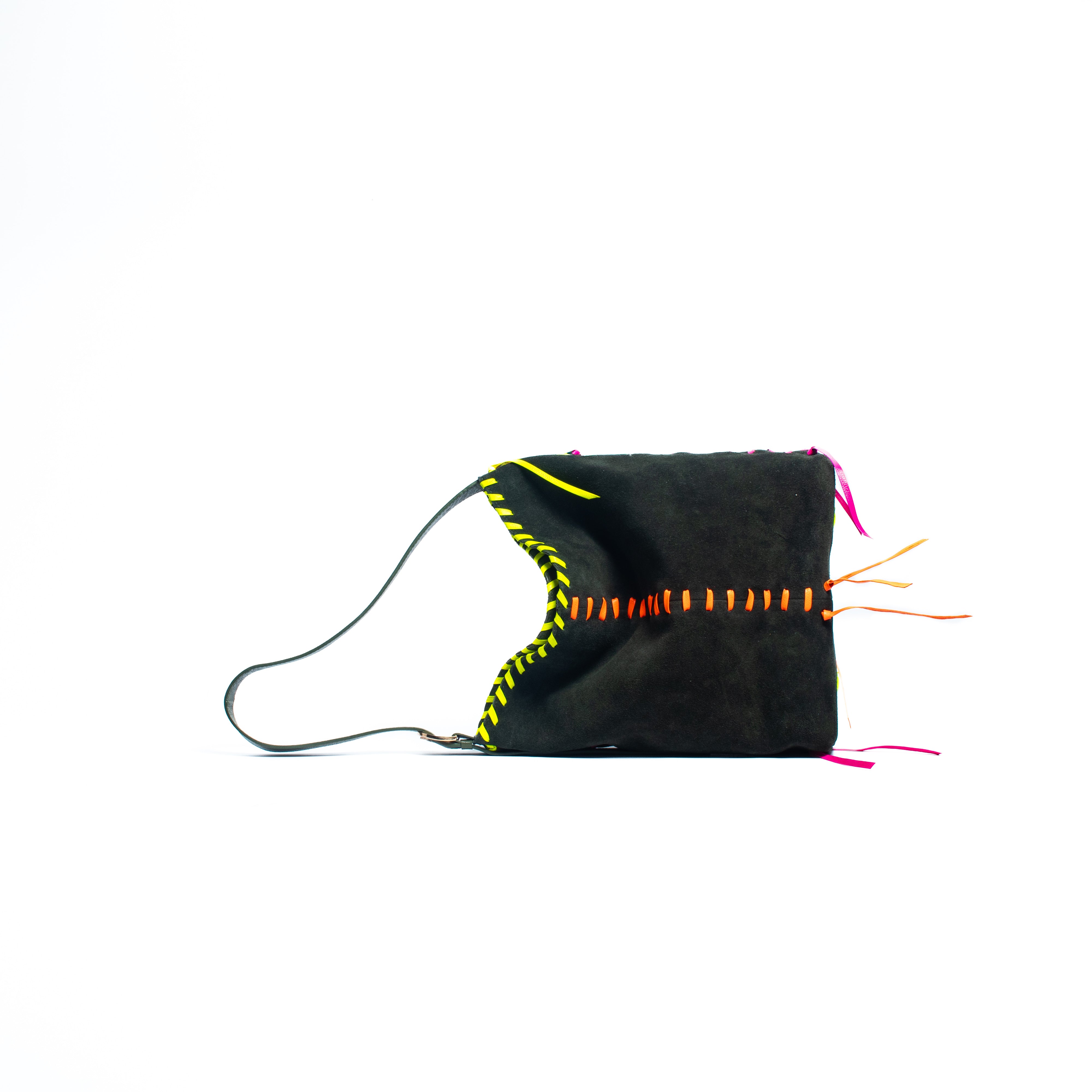 PIÑATA bag verde botella