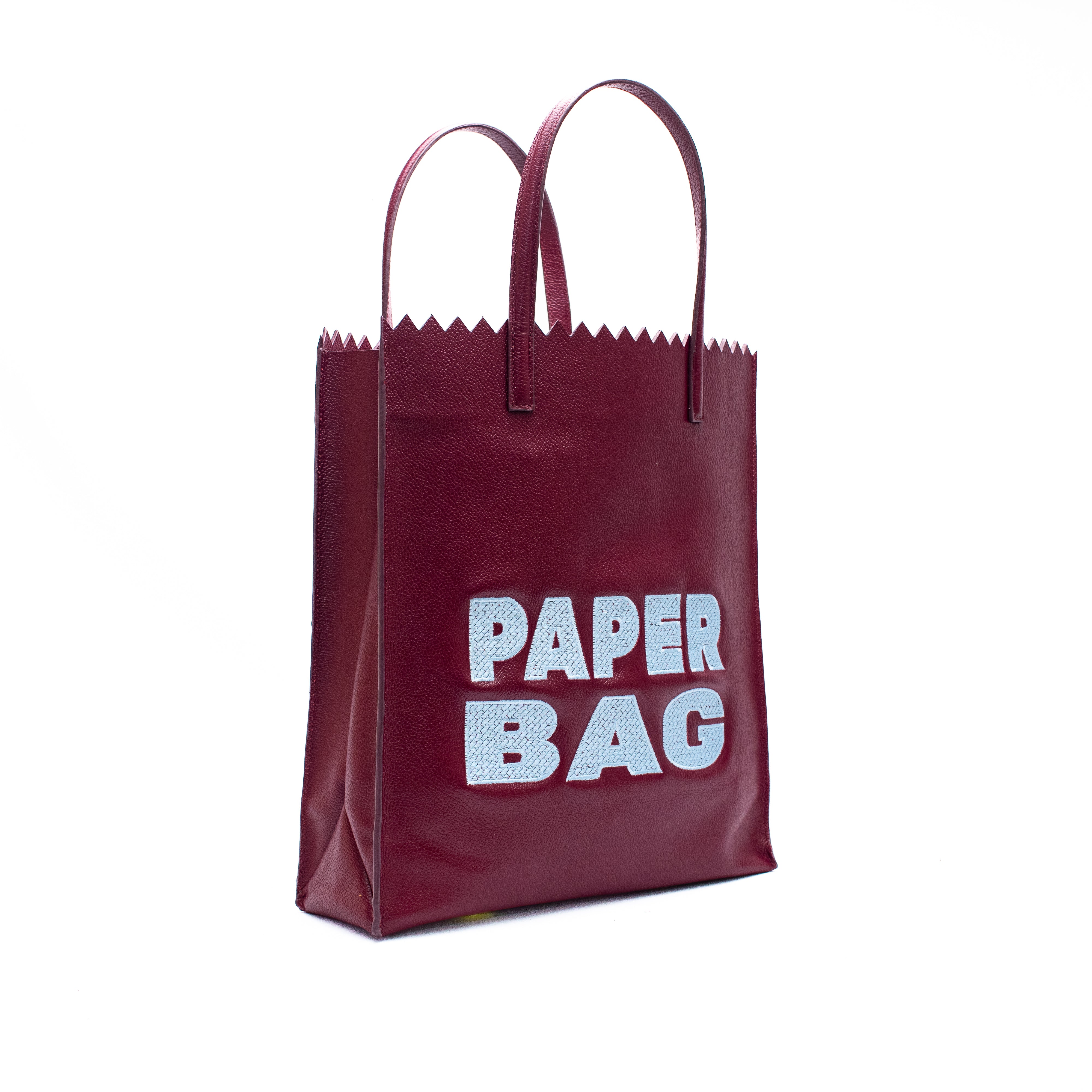 PAPER BAG ciruela nocturna x sky blue