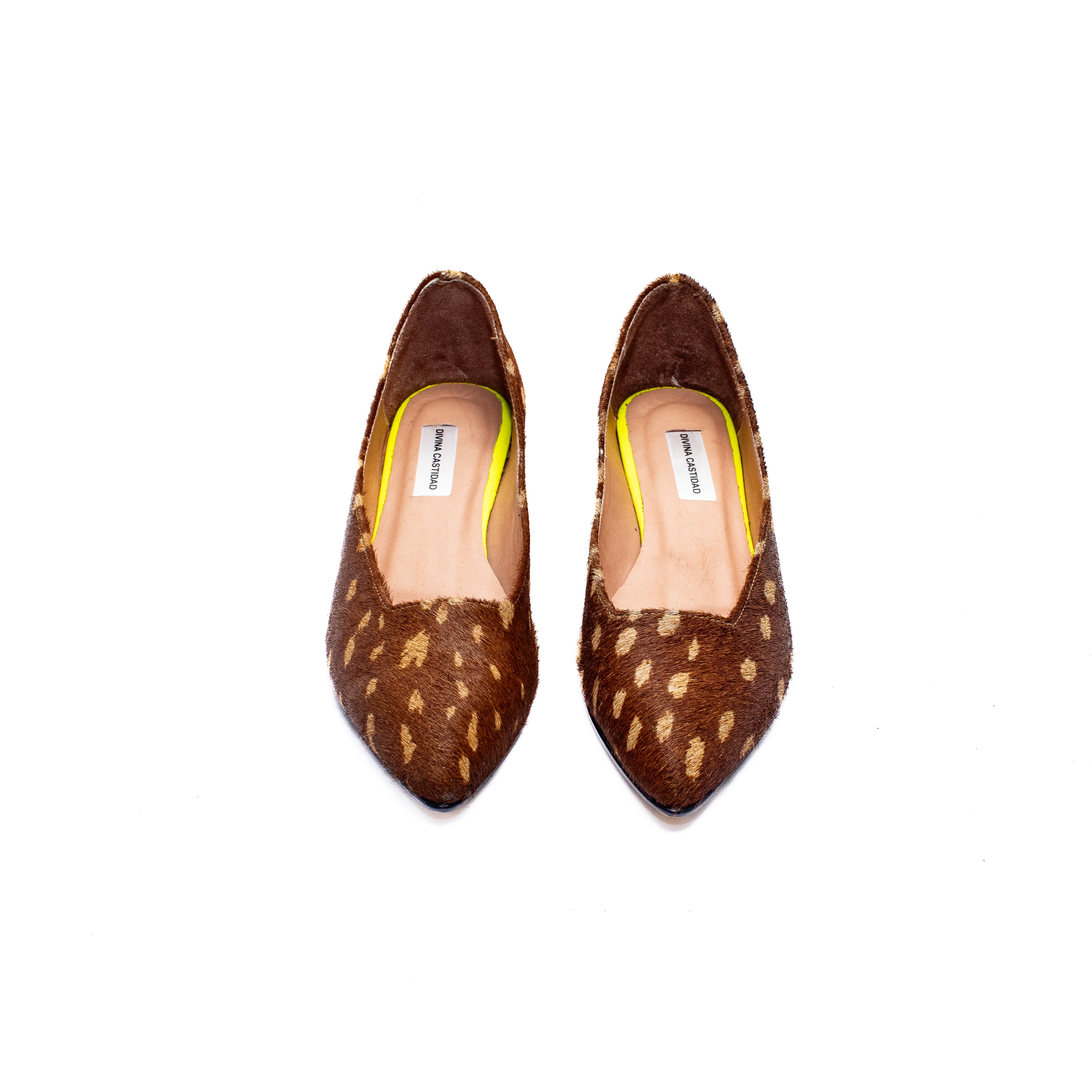 BAMBI MIDI HEELS - Bambi Print Leather