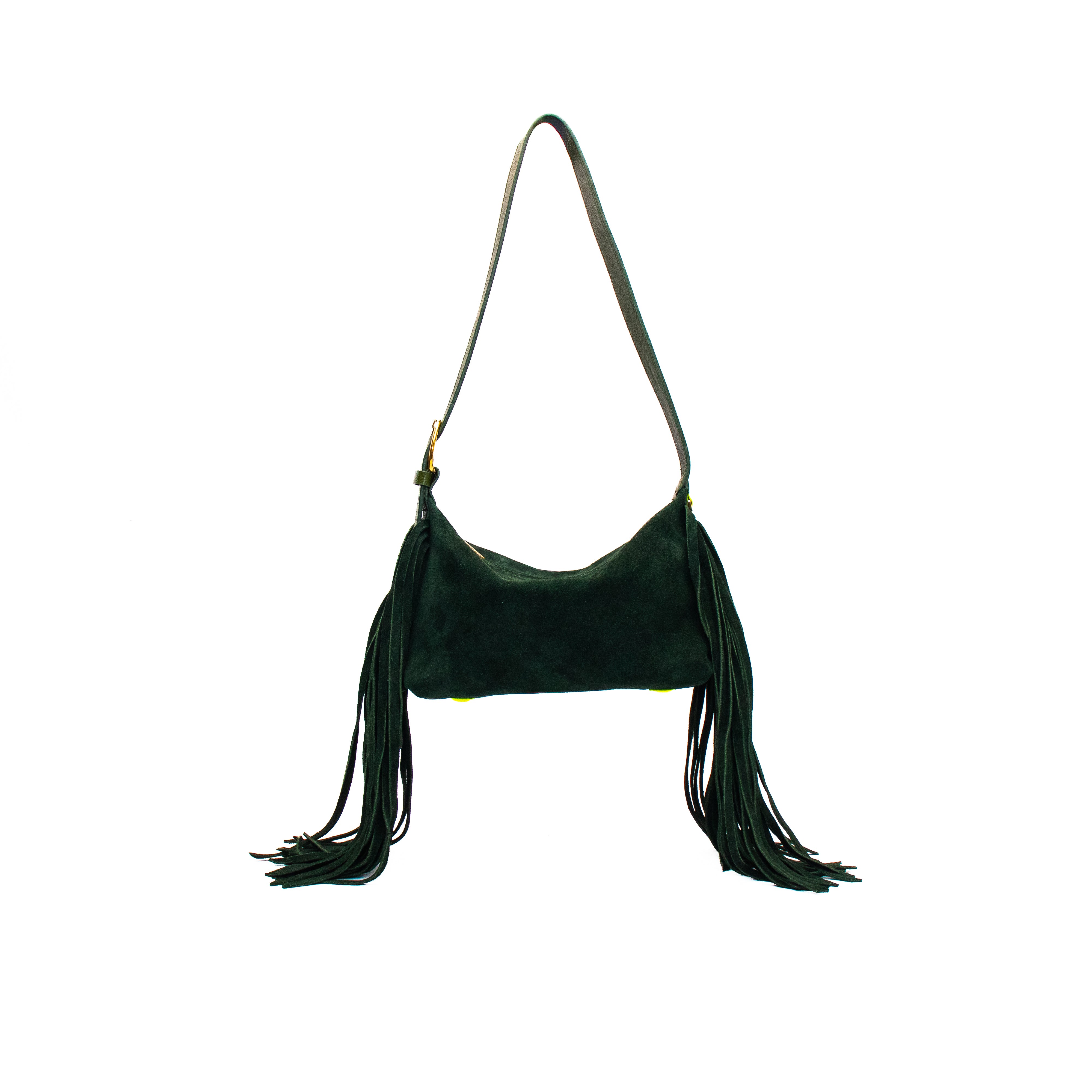 FORTUNE FRINGE - Verde Botella