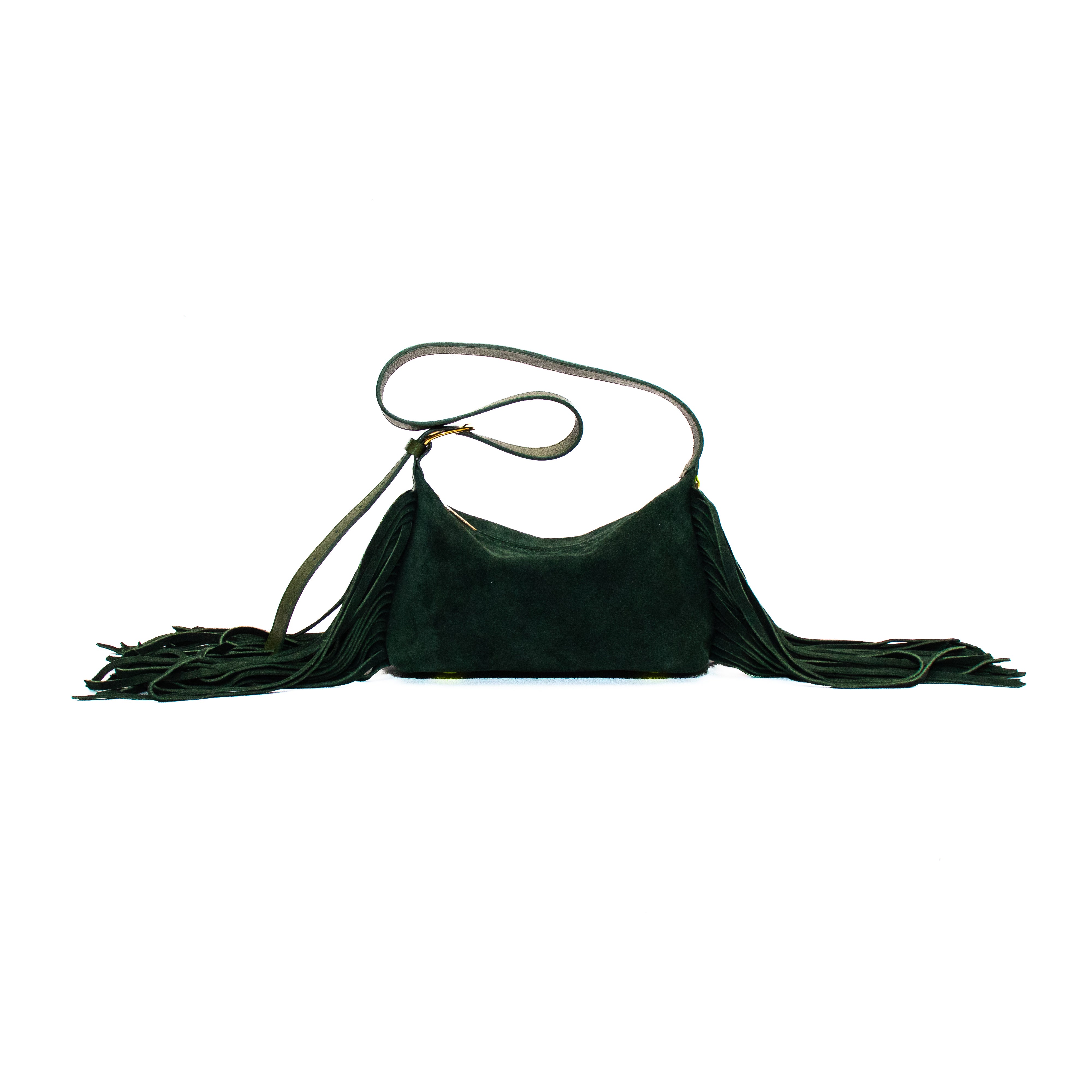 FORTUNE FRINGE - Verde Botella