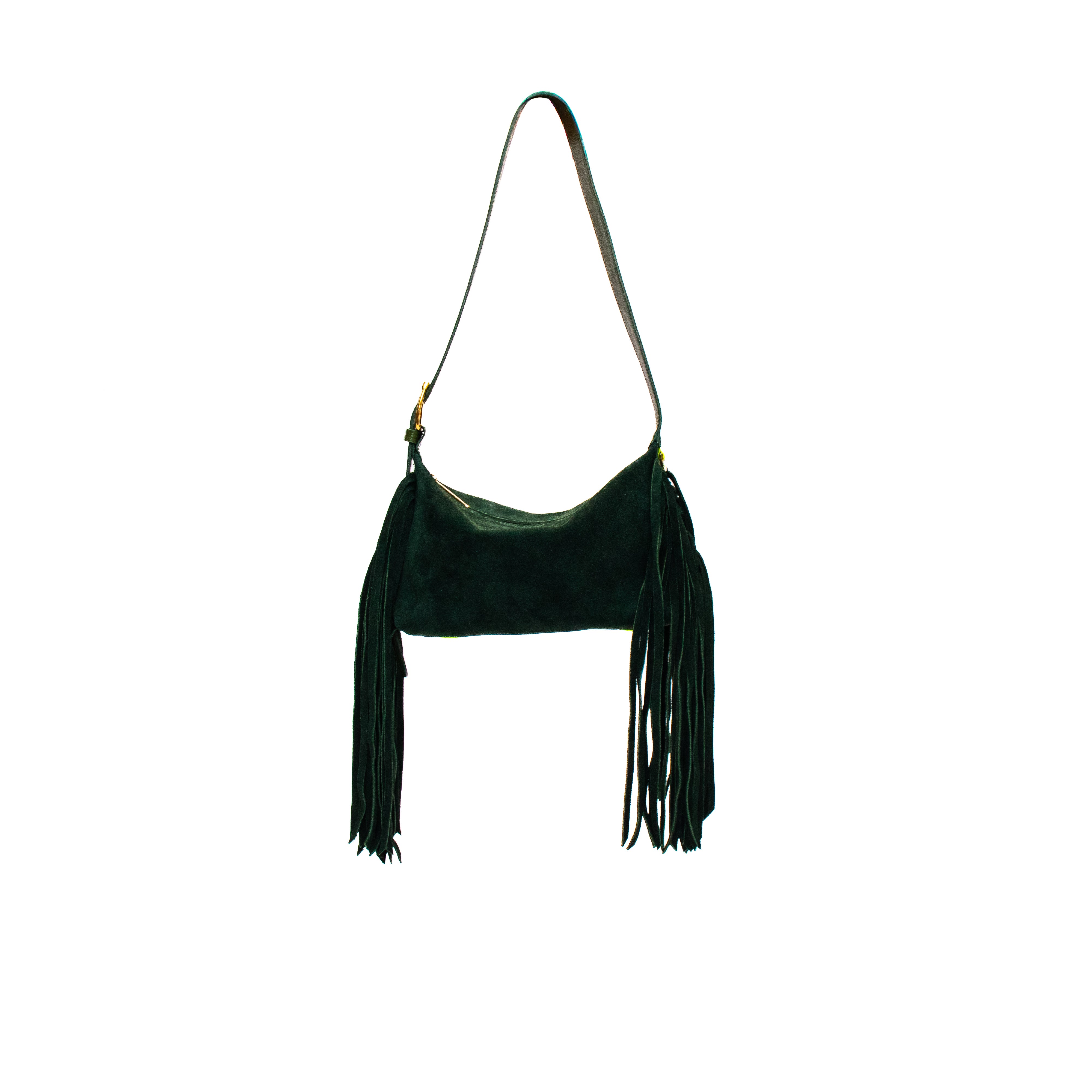 FORTUNE FRINGE - Verde Botella